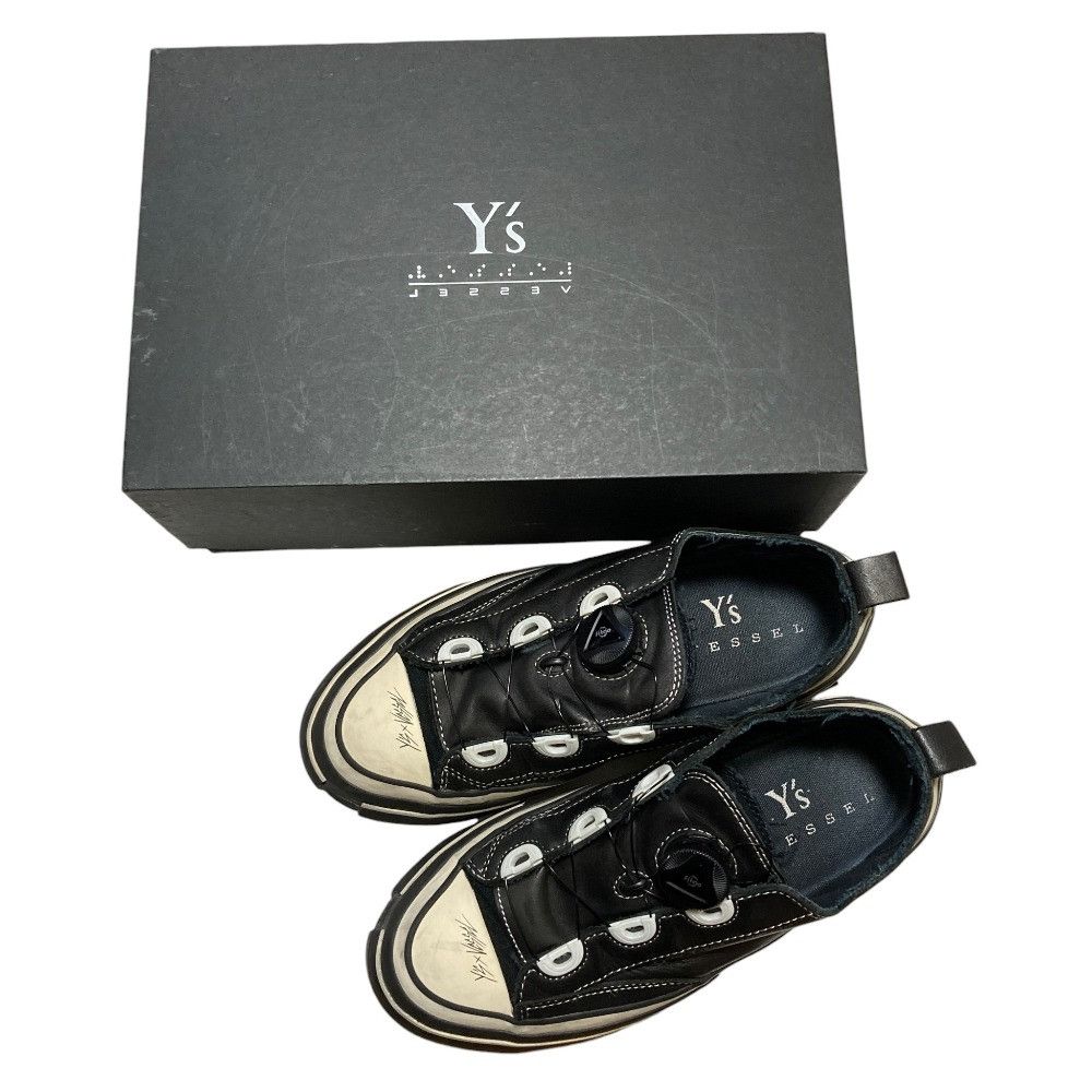 Other Yoji Yamamoto Yohji Yamamoto Leather Sneakers Leather Shoes YR-E02-701 DUTY FREE for USA Size ONE SIZE - 11 Thumbnail