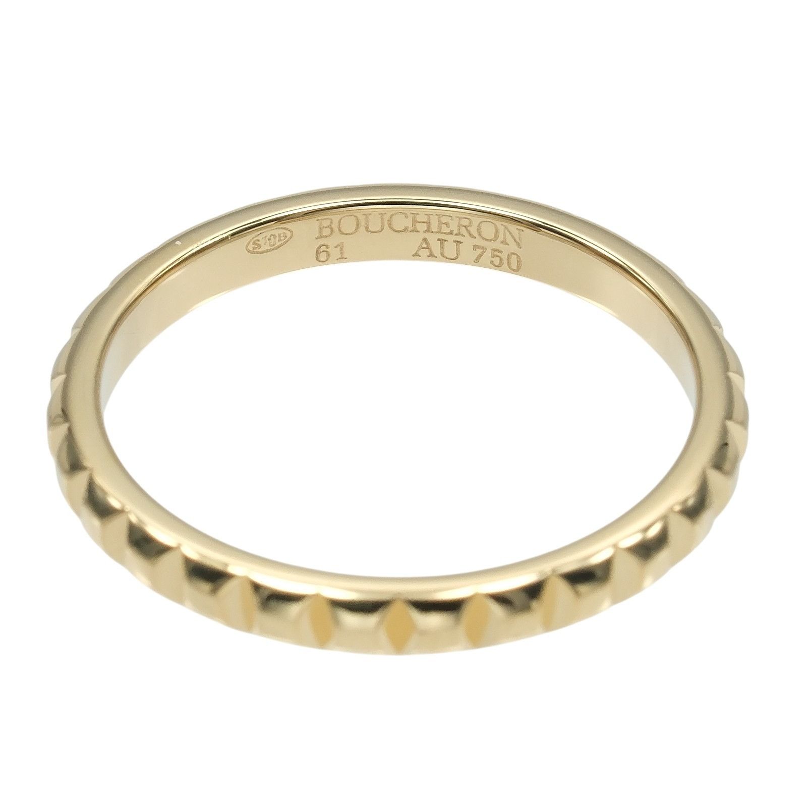 Other Boucheron Boucheron Quatre Clou de Paris Au750 Ring Size 20 Precious Metal Ring DUTY FREE for USA Size ONE SIZE - 4 Thumbnail