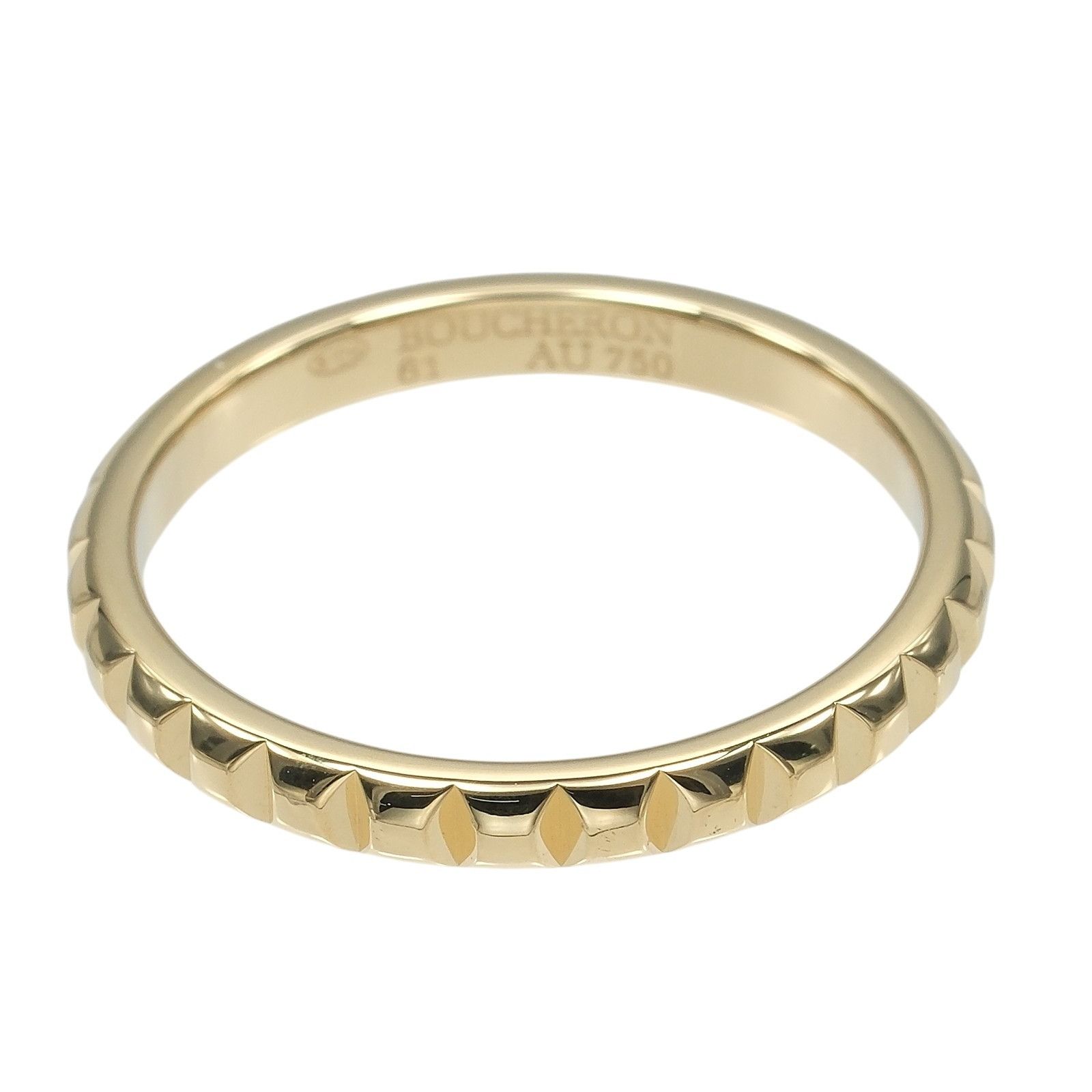 Other Boucheron Boucheron Quatre Clou de Paris Au750 Ring Size 20 Precious Metal Ring DUTY FREE for USA Size ONE SIZE - 5 Thumbnail