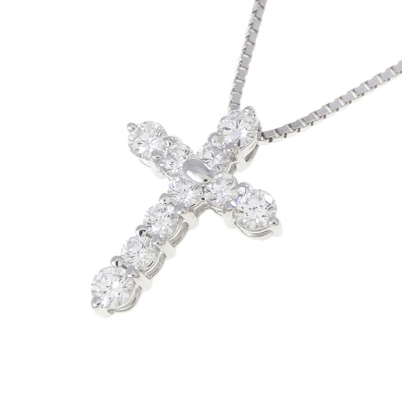 Other Tasaki TASAKI Platinum Diamond Necklace Precious Metal Necklace DUTY FREE for USA Size ONE SIZE - 3 Thumbnail