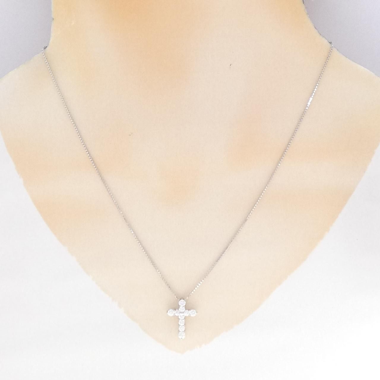 Other Tasaki TASAKI Platinum Diamond Necklace Precious Metal Necklace DUTY FREE for USA Size ONE SIZE - 6 Thumbnail