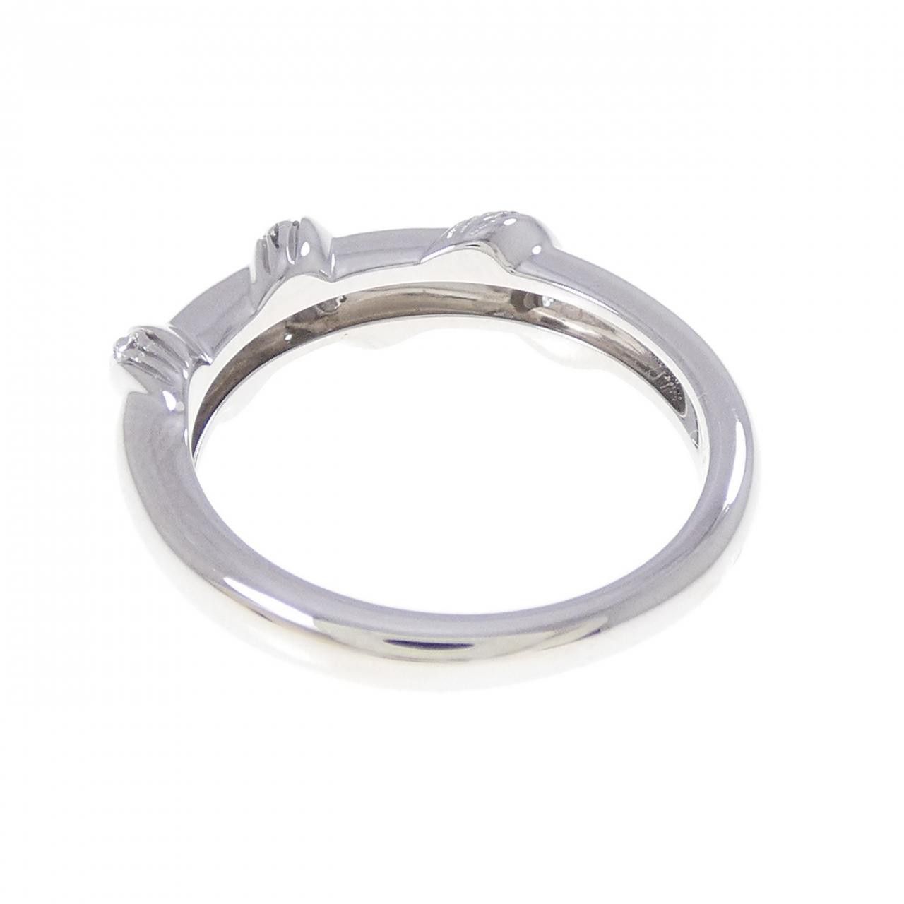 Other Chaumet Chaumet 750 White Gold Diamond Ring Size 11 Precious Metal Ring DUTY FREE for USA Size ONE SIZE - 3 Thumbnail