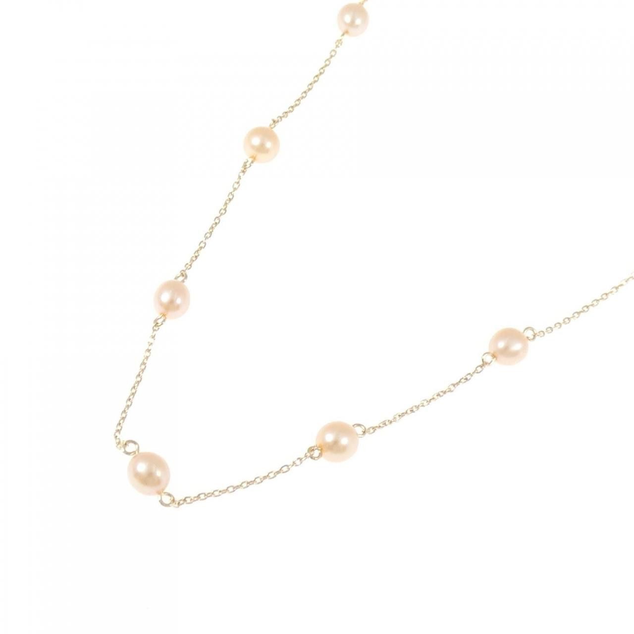 Other Tasaki Tasaki Freshwater Pearl Au750 Necklace Precious Metal Necklace DUTY FREE for USA Size ONE SIZE - 2 Thumbnail