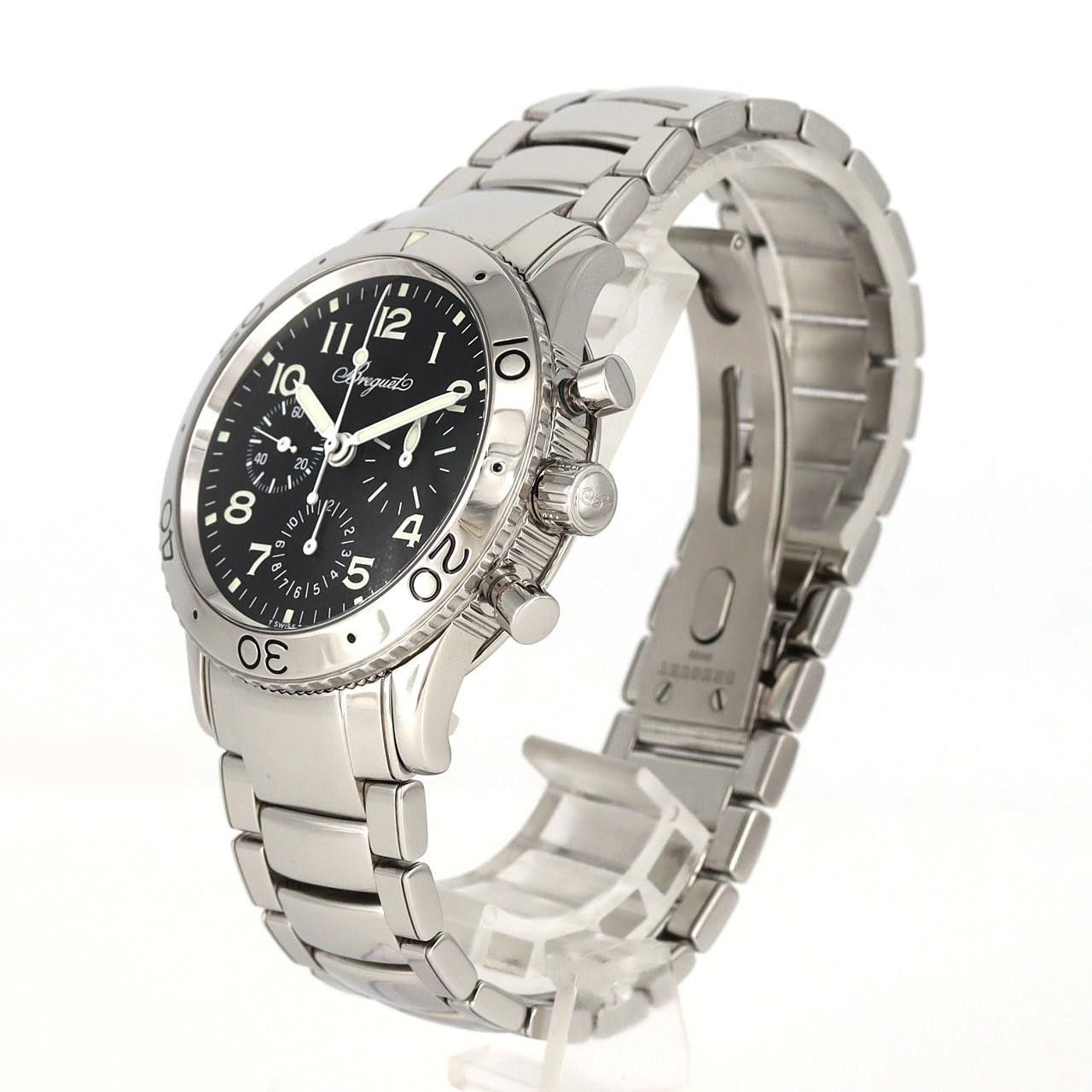 Other Breguet Breguet Aeronavale Stainless Steel Mens Metal Automatic 3800ST/92/SW9 DUTY FREE for USA Size ONE SIZE - 2 Thumbnail