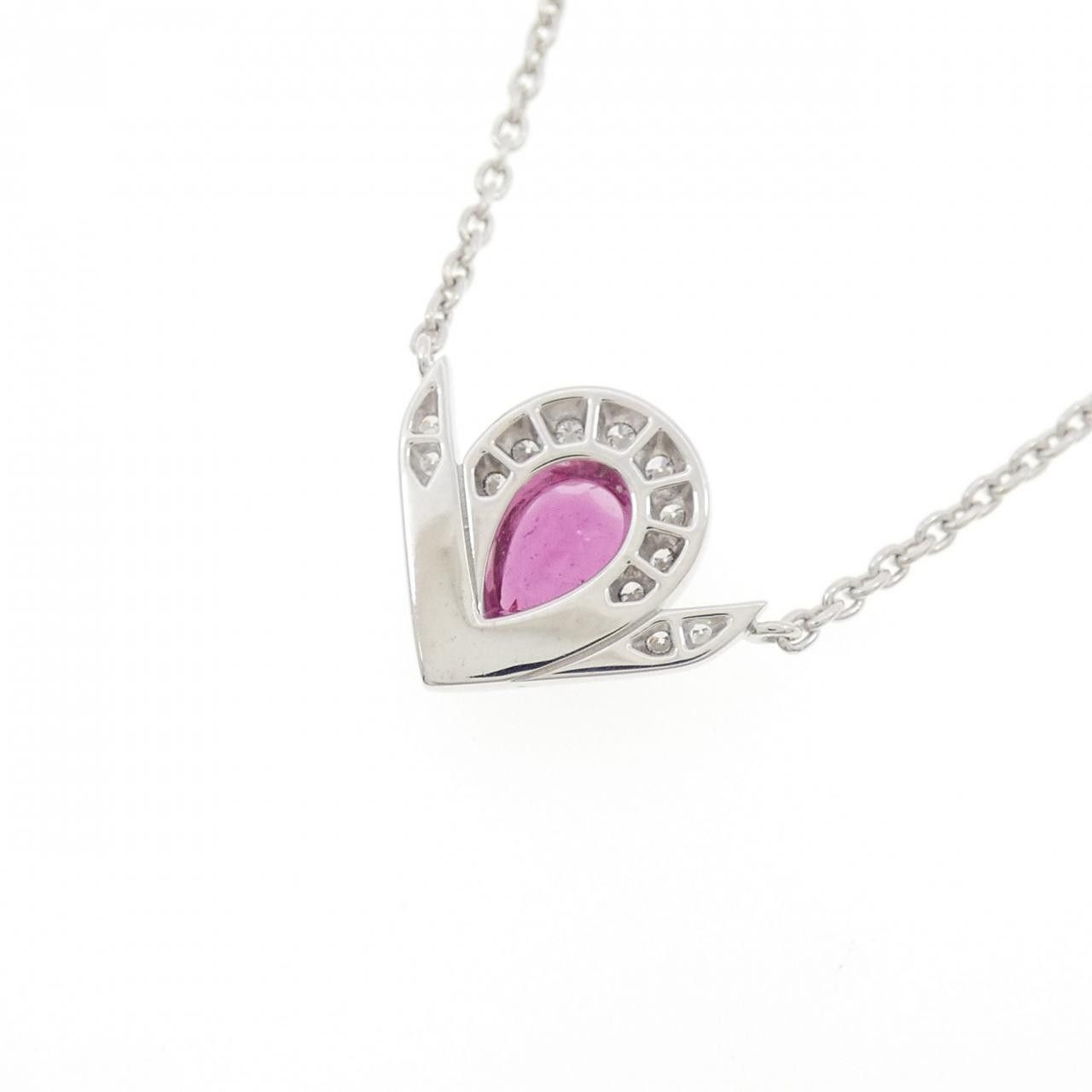 Other Chaumet Chaumet Joséphine 750 White Gold Diamond Tourmaline Necklace Precious Metal Necklace 085145 DUTY FREE for USA Size ONE SIZE - 4 Thumbnail