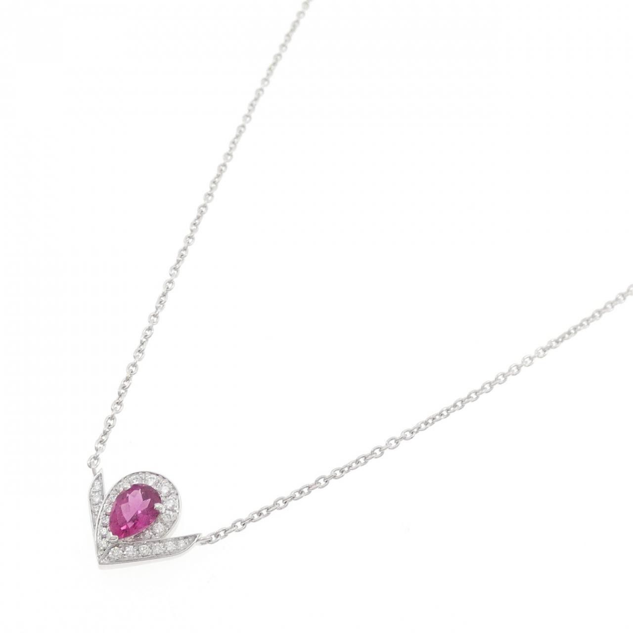 Other Chaumet Chaumet Joséphine 750 White Gold Diamond Tourmaline Necklace Precious Metal Necklace 085145 DUTY FREE for USA Size ONE SIZE - 2 Thumbnail
