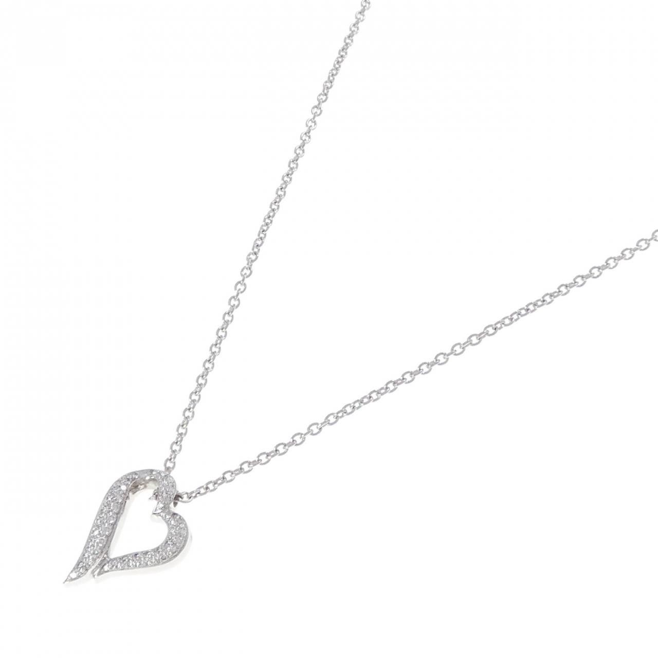 Other Boucheron Boucheron B Collection 750 White Gold Diamond Necklace Precious Metal Necklace DUTY FREE for USA Size ONE SIZE - 2 Thumbnail