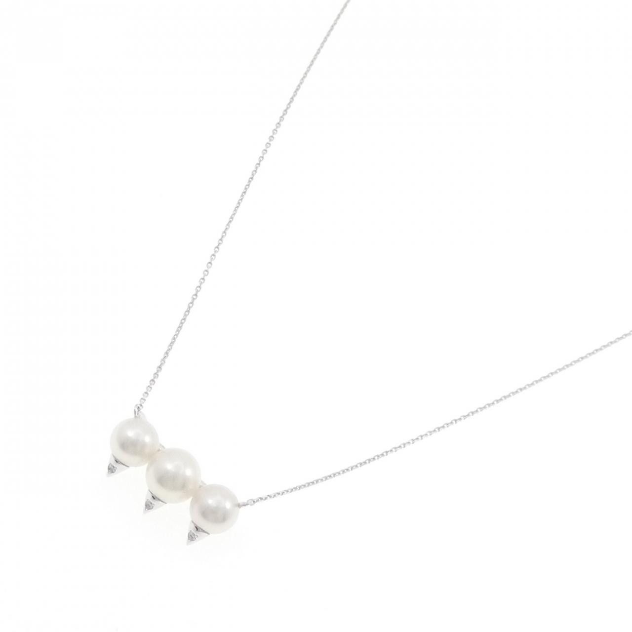 Other Tasaki Tasaki Danger Neo 750 White Gold Pearl Diamond Necklace Precious Metal Necklace P-17149-18KWG DUTY FREE for USA Size ONE SIZE - 2 Thumbnail