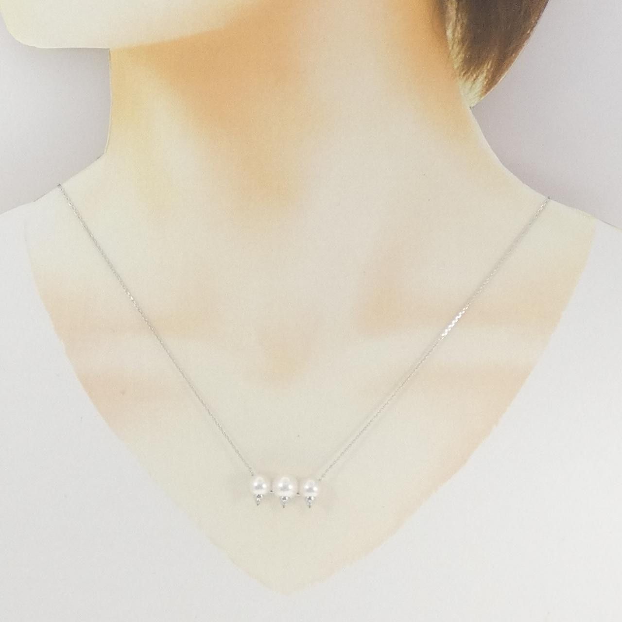 Other Tasaki Tasaki Danger Neo 750 White Gold Pearl Diamond Necklace Precious Metal Necklace P-17149-18KWG DUTY FREE for USA Size ONE SIZE - 6 Thumbnail