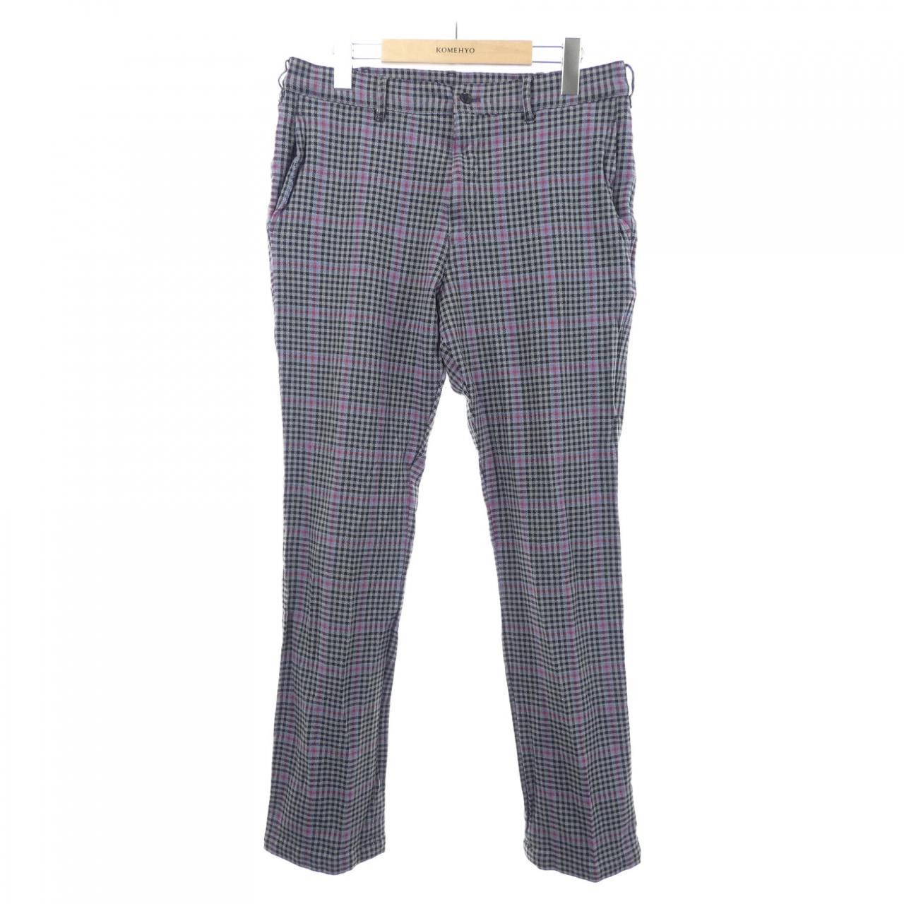 Comme des Garcons Comme des Garçons Comme des Garcons Homme Check Pants Textile Pants HF-P051 DUTY FREE for USA Size ONE SIZE - 5 Thumbnail