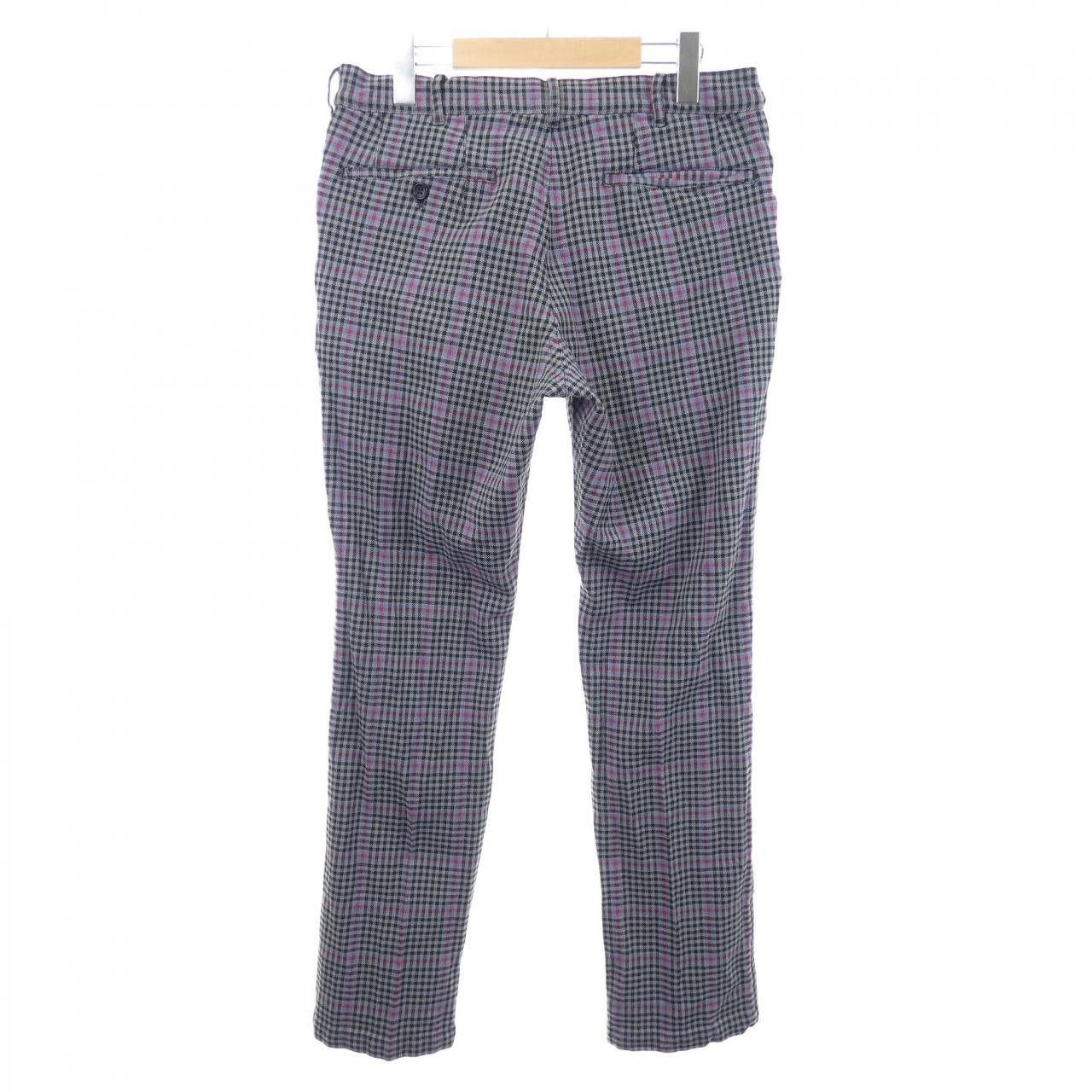 Comme des Garcons Comme des Garçons Comme des Garcons Homme Check Pants Textile Pants HF-P051 DUTY FREE for USA Size ONE SIZE - 6 Thumbnail