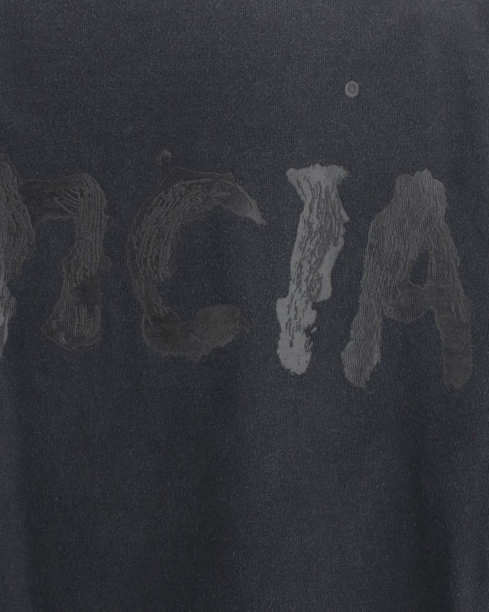 Balenciaga Oversized Distressed Paint Cotton-Jersey T-Shirt Size US XXL / EU 58 / 5 - 3 Thumbnail