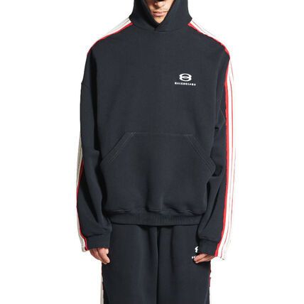 Balenciaga unity sports icon large hoodie black Size US S / EU 44-46 / 1 - 6 Thumbnail