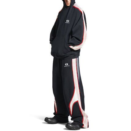 Balenciaga unity sports icon large hoodie black Size US M / EU 48-50 / 2 - 3 Thumbnail