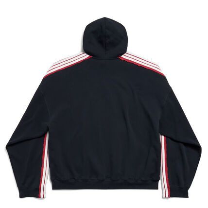 Balenciaga unity sports icon large hoodie black Size US L / EU 52-54 / 3 - 2 Thumbnail