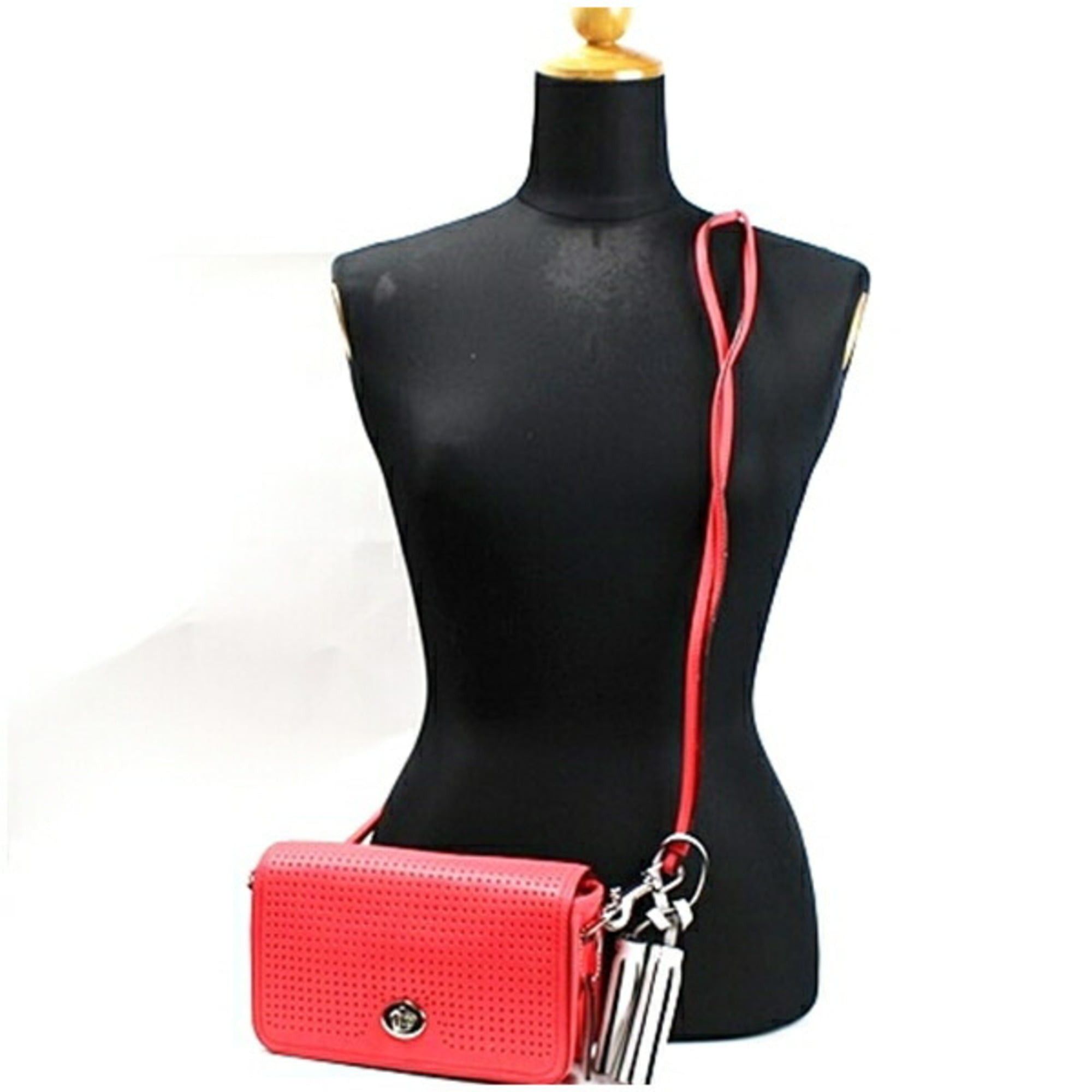 Coach Coach Shoulder Bag 22387 Legacy Perforated Leather Pink COACH Women's Size ONE SIZE - 4 Thumbnail