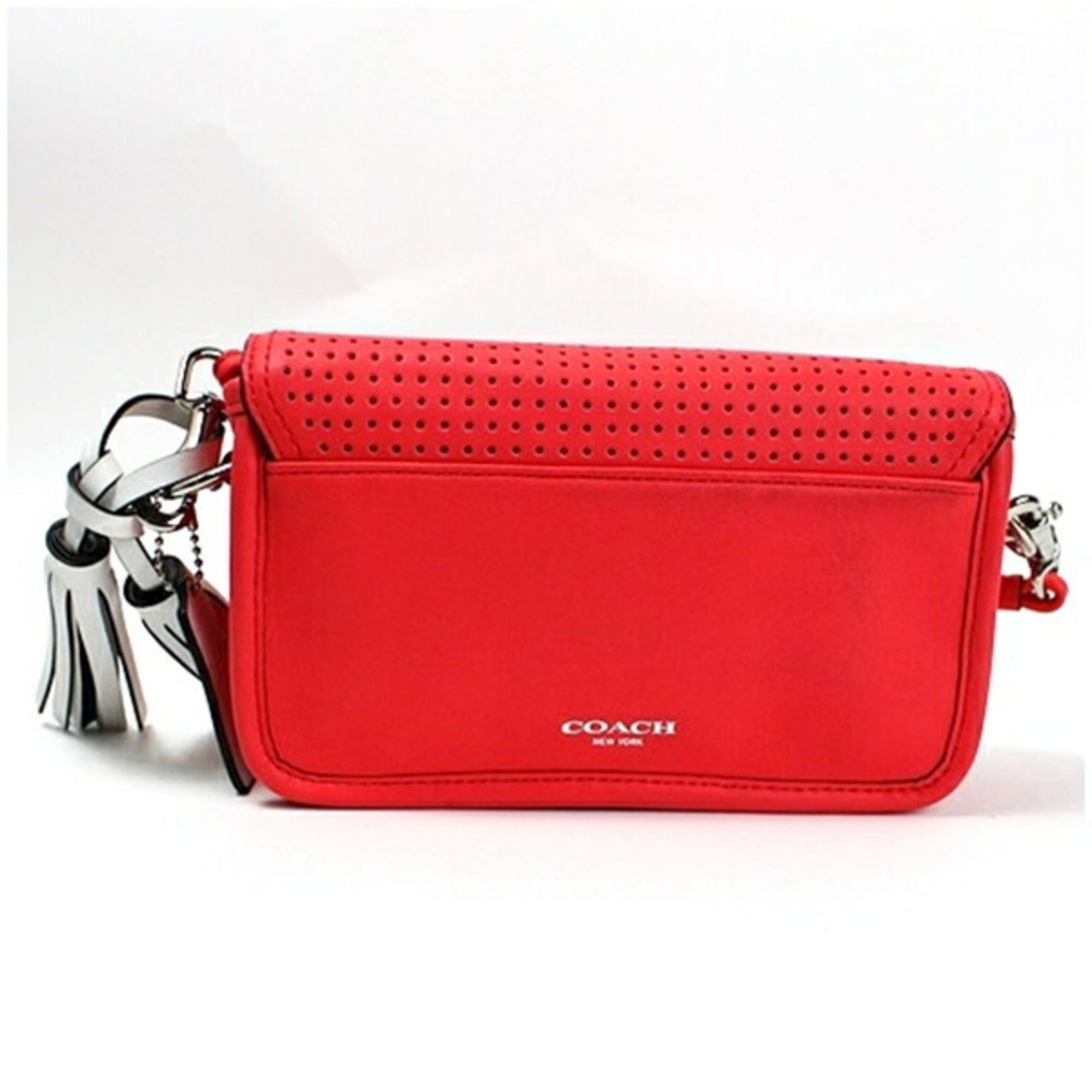 Coach Coach Shoulder Bag 22387 Legacy Perforated Leather Pink COACH Women's Size ONE SIZE - 3 Thumbnail