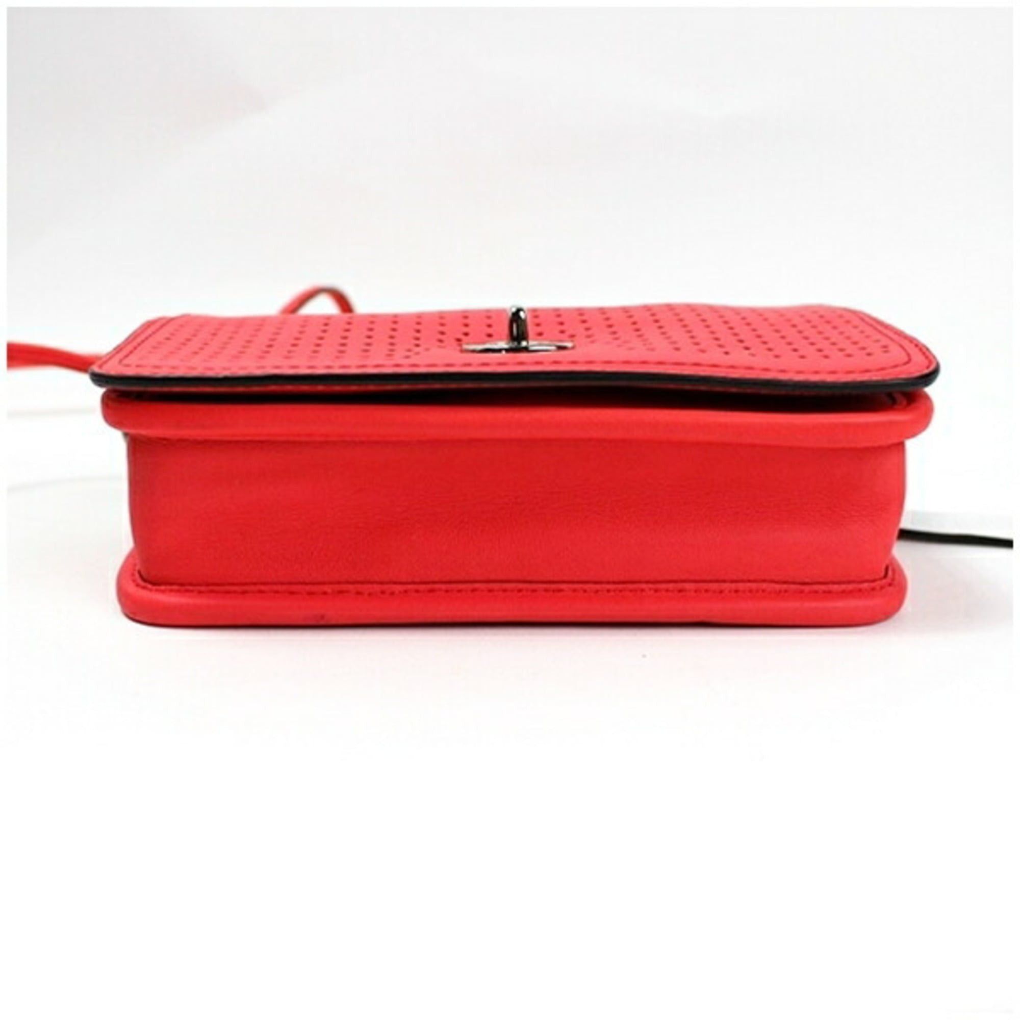 Coach Coach Shoulder Bag 22387 Legacy Perforated Leather Pink COACH Women's Size ONE SIZE - 5 Thumbnail