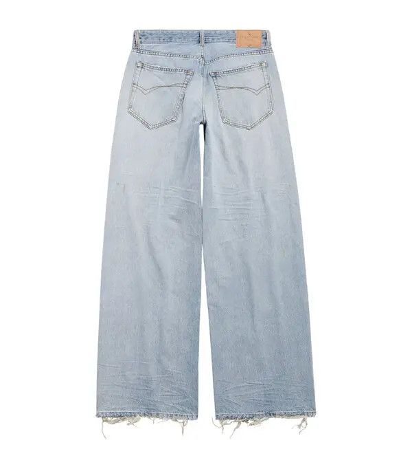 Balenciaga wide leg baggy pants blue Size US 36 / EU 52 - 2 Thumbnail