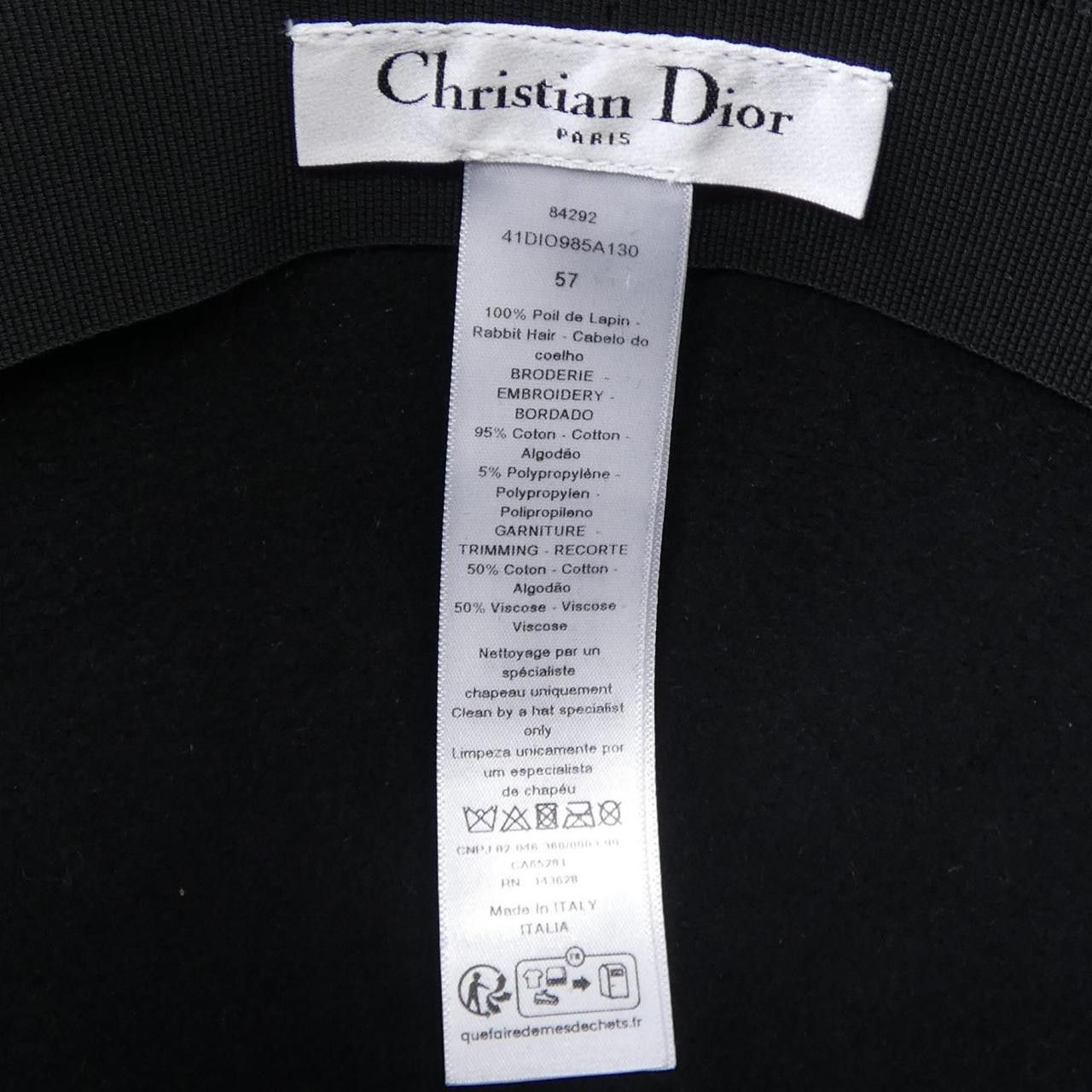 Dior Dior Christian Dior Lapin Hat Fur Hats 41DIO985A130 DUTY FREE for USA Size ONE SIZE - 3 Thumbnail