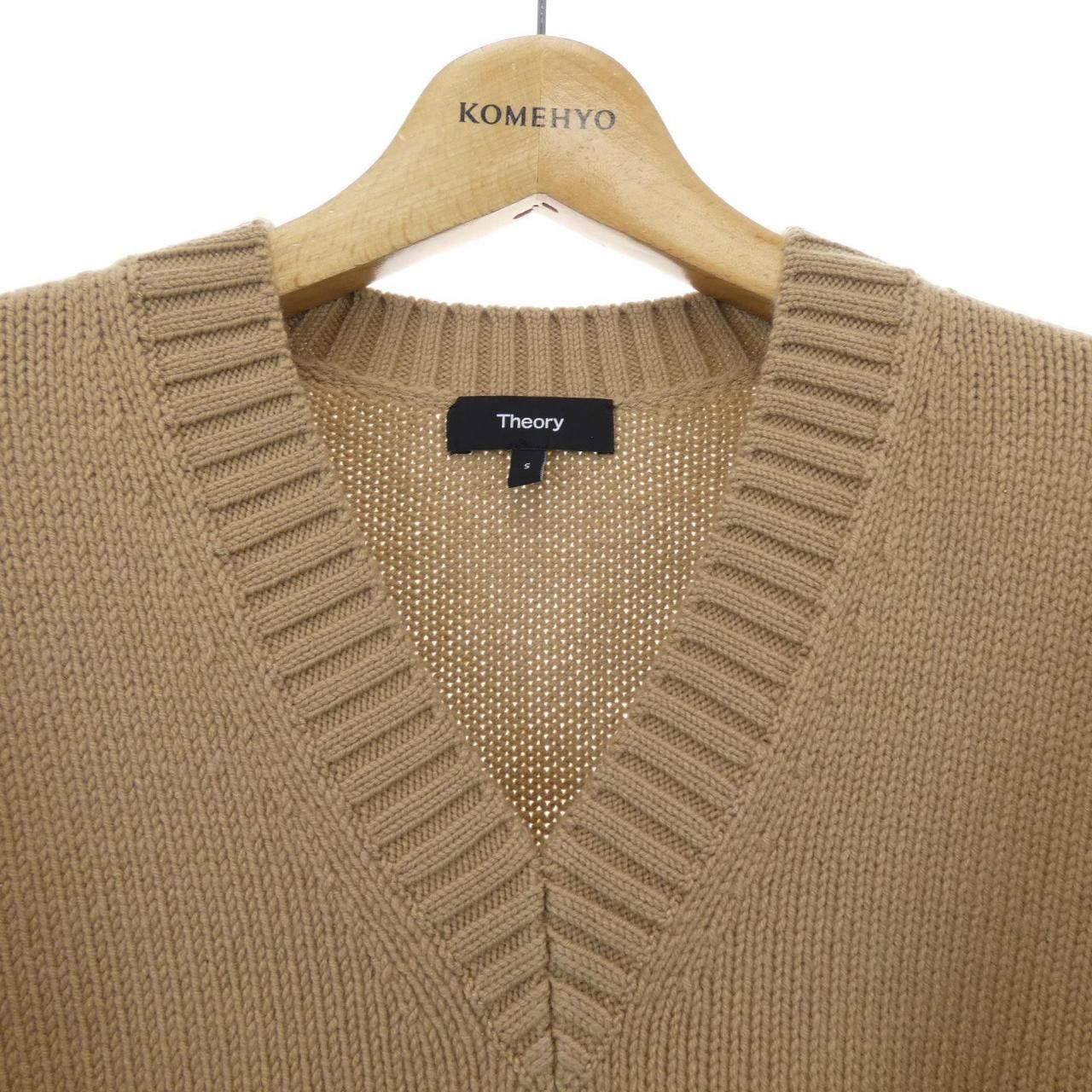 Theory Theory Theory Cashmere Blend Knit Textile Tops 01-4301721 DUTY FREE for USA Size ONE SIZE - 5 Thumbnail
