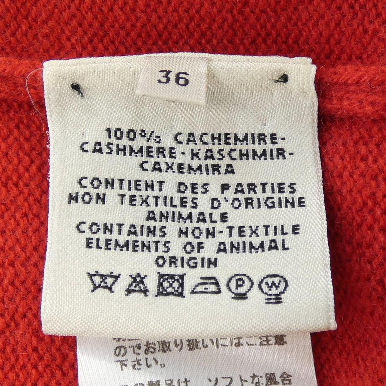 Hermes Hermes Hermes Cashmere Knit Top Textile Tops DUTY FREE for USA Size ONE SIZE - 3 Thumbnail