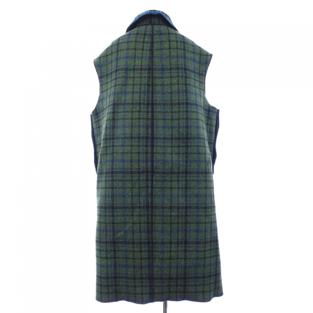 Marni Marni Marni Long Vest Textile Outerwear GLMA0050BM DUTY FREE for USA Size ONE SIZE - 8 Thumbnail