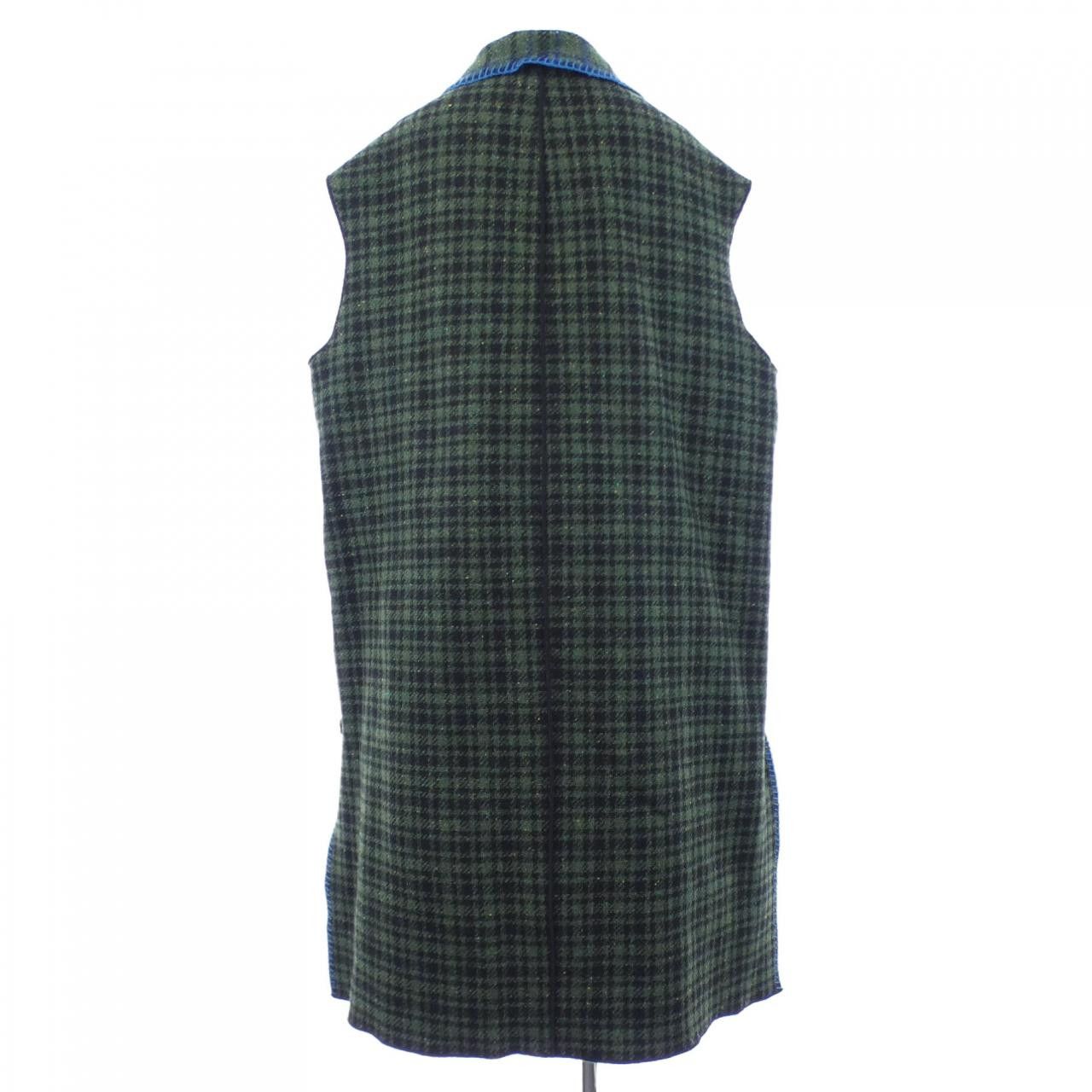 Marni Marni Marni Long Vest Textile Outerwear GLMA0050BM DUTY FREE for USA Size ONE SIZE - 2 Thumbnail