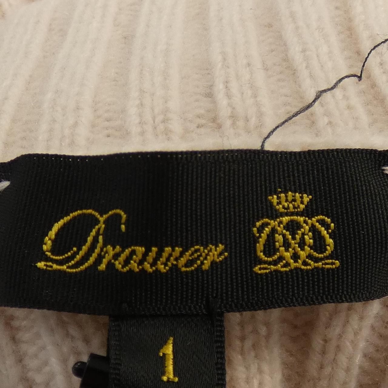 Other Other Drawer Cashmere Knit Textile Tops 6513-106-0718 DUTY FREE for USA Size ONE SIZE - 4 Thumbnail