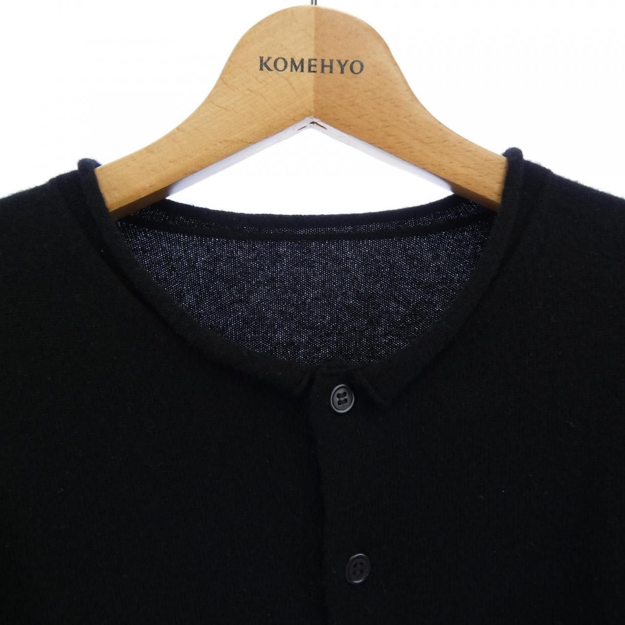 Other Yoji Yamamoto Yohji Yamamoto Cashmere Cardigan Textile Tops FX-K05-191 DUTY FREE for USA Size ONE SIZE - 5 Thumbnail