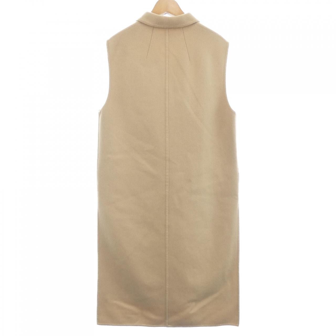 Marni Marni Marni Cashmere Blend Long Vest Textile Outerwear GLMA0073K0 DUTY FREE for USA Size ONE SIZE - 2 Thumbnail