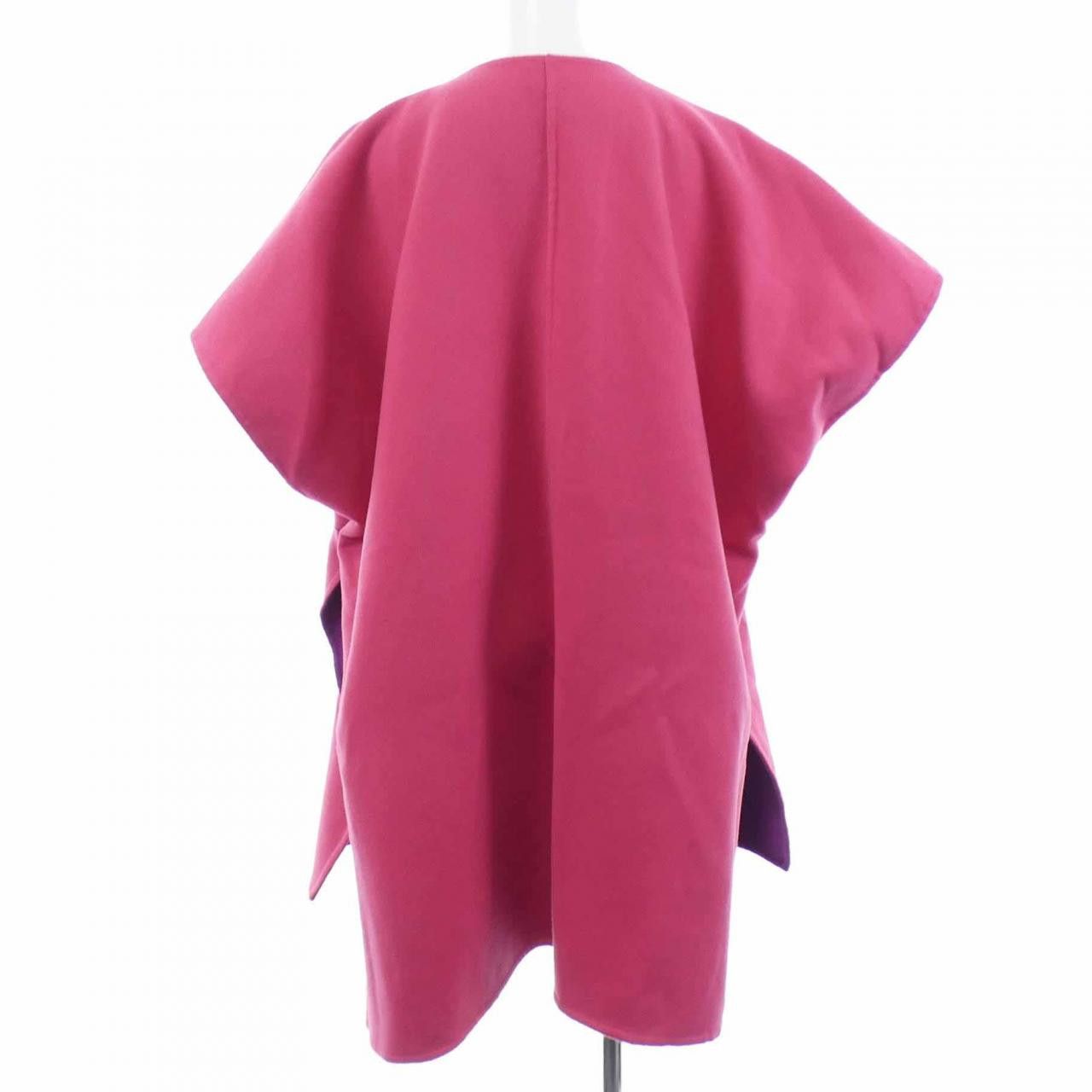 Hermes Hermes Hermes Double Face Cashmere Cape36 Textile Outerwear DUTY FREE for USA Size ONE SIZE - 8 Thumbnail