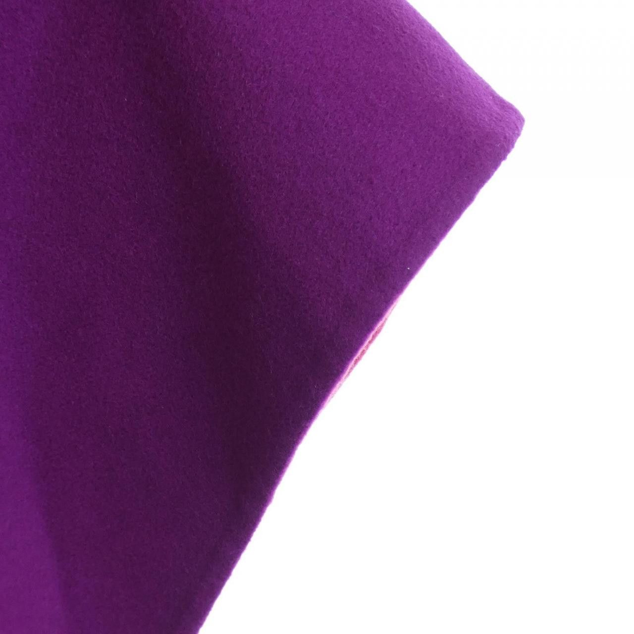 Hermes Hermes Hermes Double Face Cashmere Cape36 Textile Outerwear DUTY FREE for USA Size ONE SIZE - 6 Thumbnail