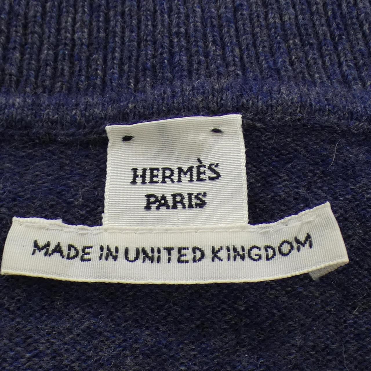 Hermes Hermes Hermes H Lift Cashmere Knit Textile Tops DUTY FREE for USA Size ONE SIZE - 4 Thumbnail