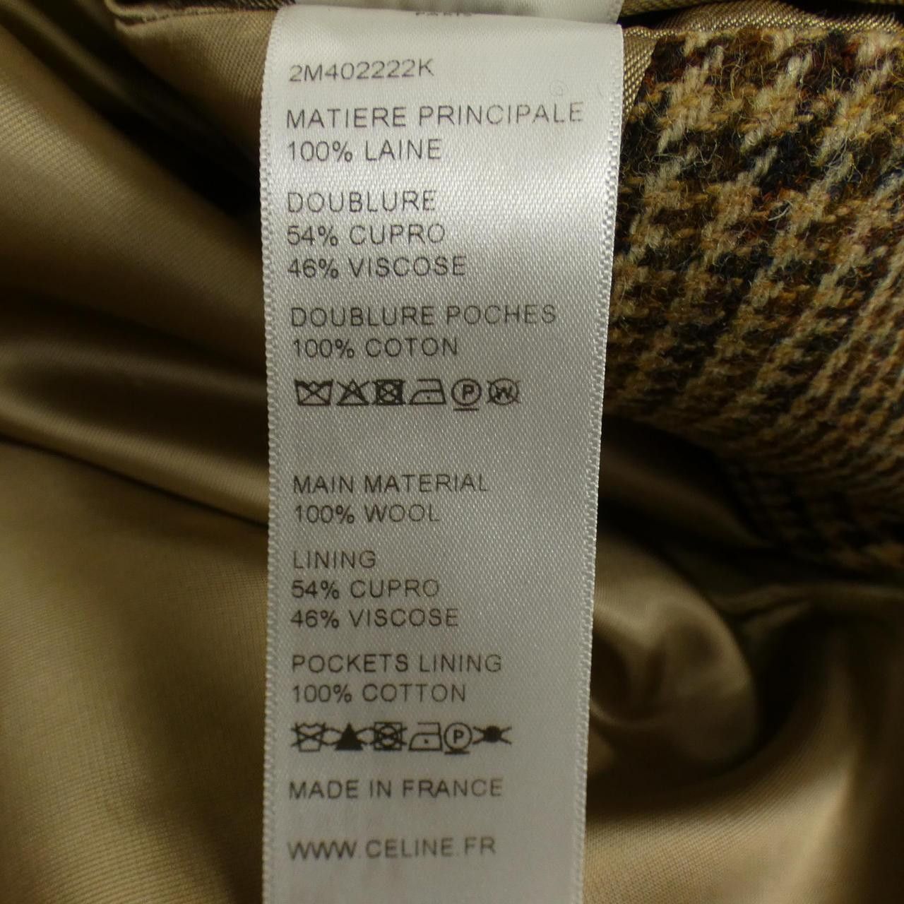 Celine Celine CELINE Trench Coat Others Outerwear 2M402222K DUTY FREE for USA Size ONE SIZE - 3 Thumbnail