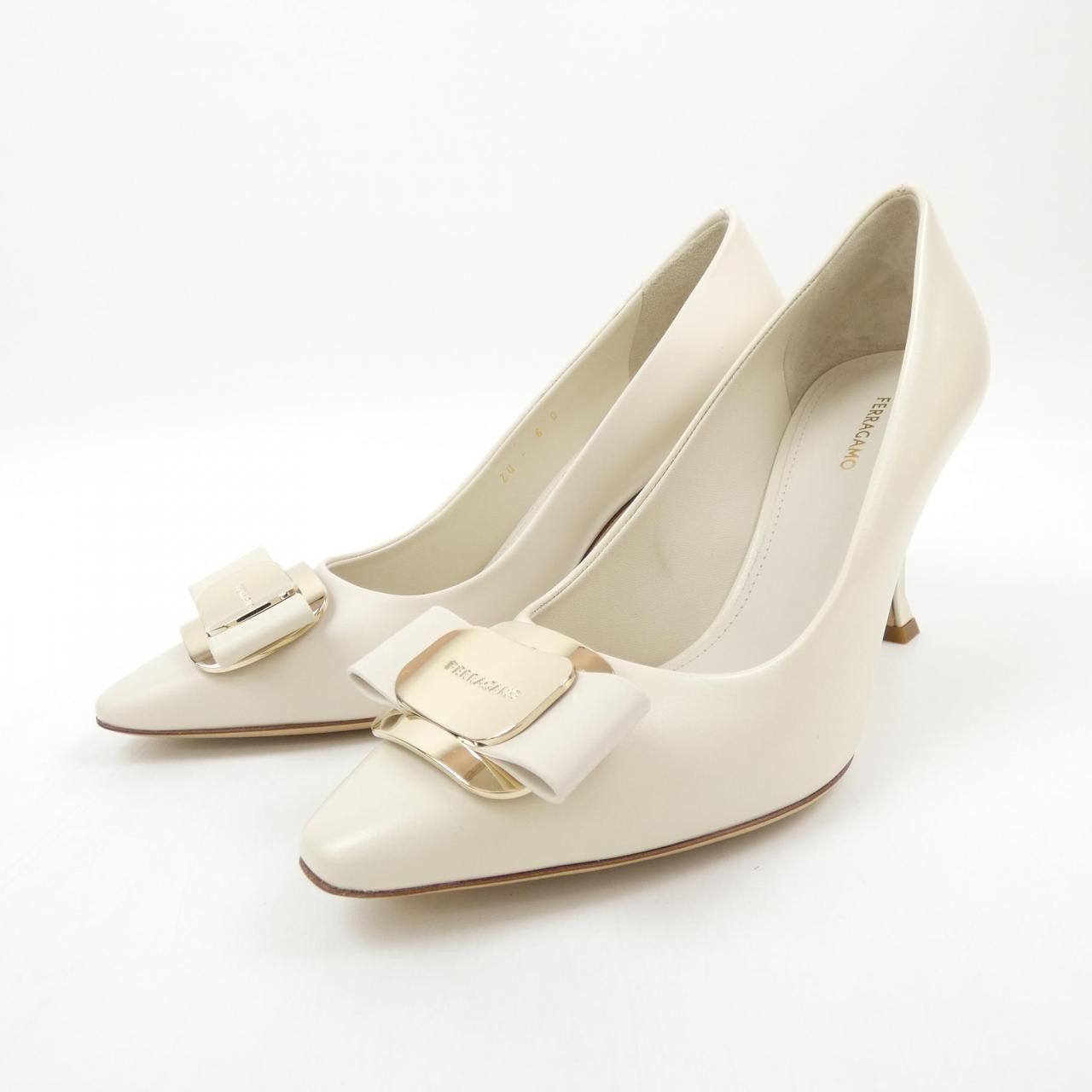 Salvatore Ferragamo Salvatore Ferragamo Salvatore Ferragamo Pumps Leather Shoes DUTY FREE for USA Size ONE SIZE - 3 Thumbnail