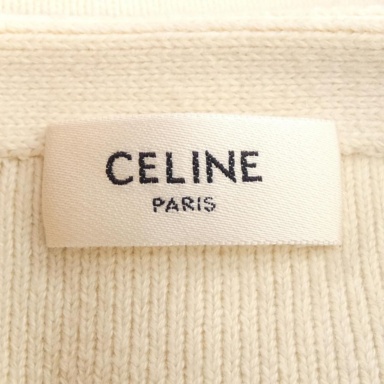 Celine Celine CELINE Knit Top Textile Tops 2A66X384N DUTY FREE for USA Size ONE SIZE - 4 Thumbnail