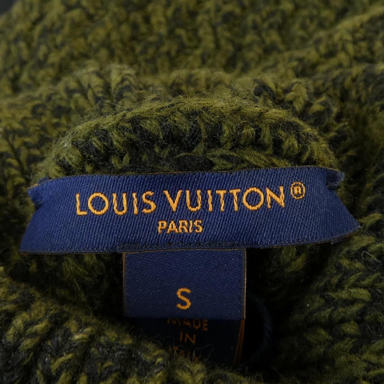 Louis Vuitton Louis Vuitton Louis Vuitton Rib Knit Cropped Turtleneck Cashmere Blend Knit Textile Tops FPKL23AMK DUTY FREE for USA Size ONE SIZE - 4 Thumbnail