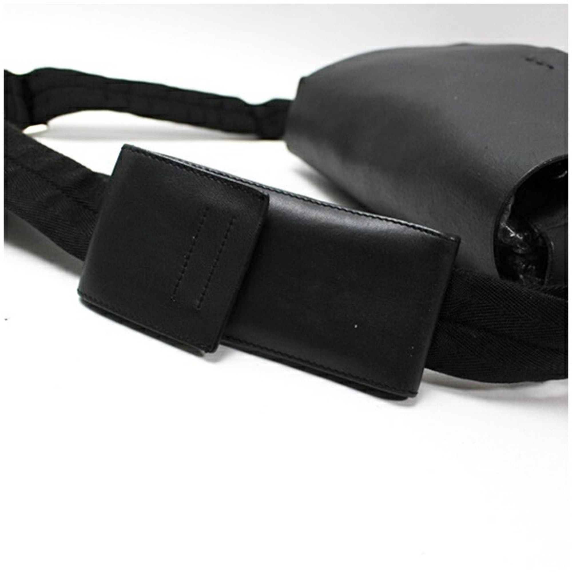 Prada Prada Leather Suede Bag Shoulder Black PRADA Men's Women's Size ONE SIZE - 7 Thumbnail