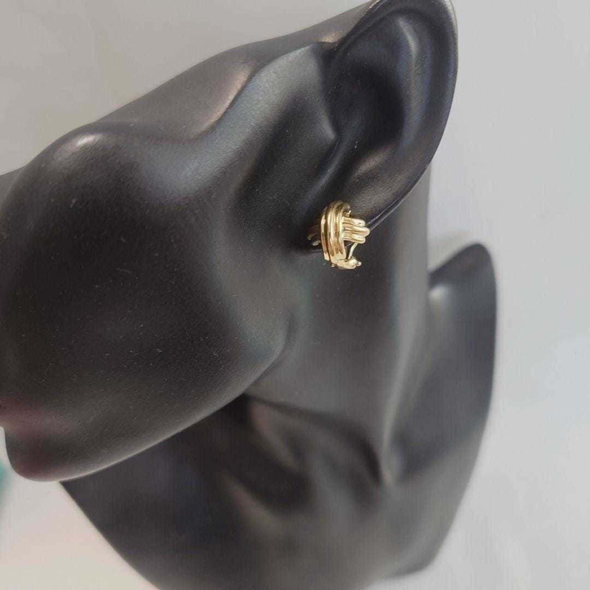 Tiffany & Co. Tiffany & Co. 18K Signature Cross Earrings 7453 Size ONE SIZE - 10 Thumbnail