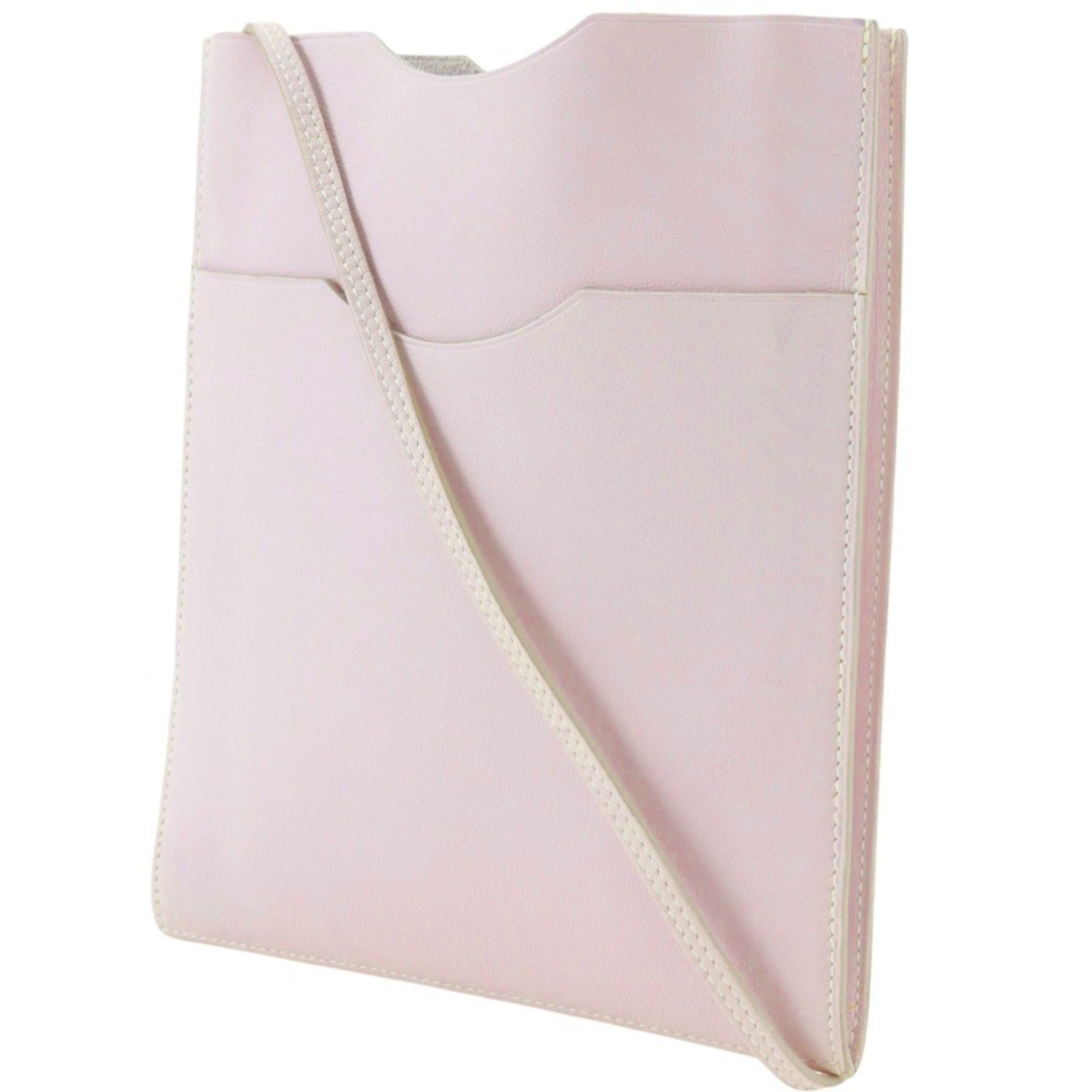 Hermes Hermes Onimetu Shoulder Bag, Calfskin, 2007 Model, Pink, □K Open, Women's Size ONE SIZE - 2 Thumbnail