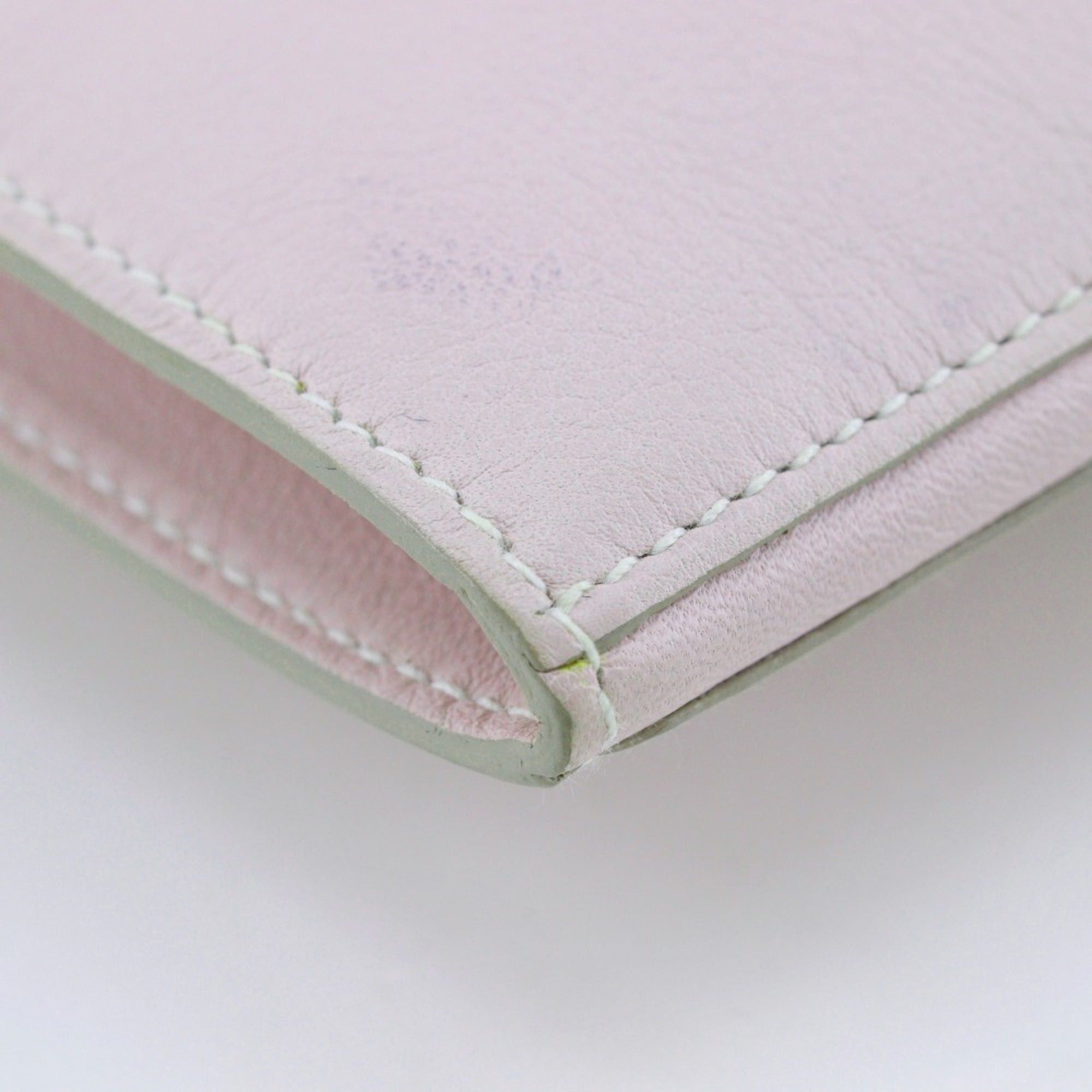 Hermes Hermes Onimetu Shoulder Bag, Calfskin, 2007 Model, Pink, □K Open, Women's Size ONE SIZE - 5 Thumbnail