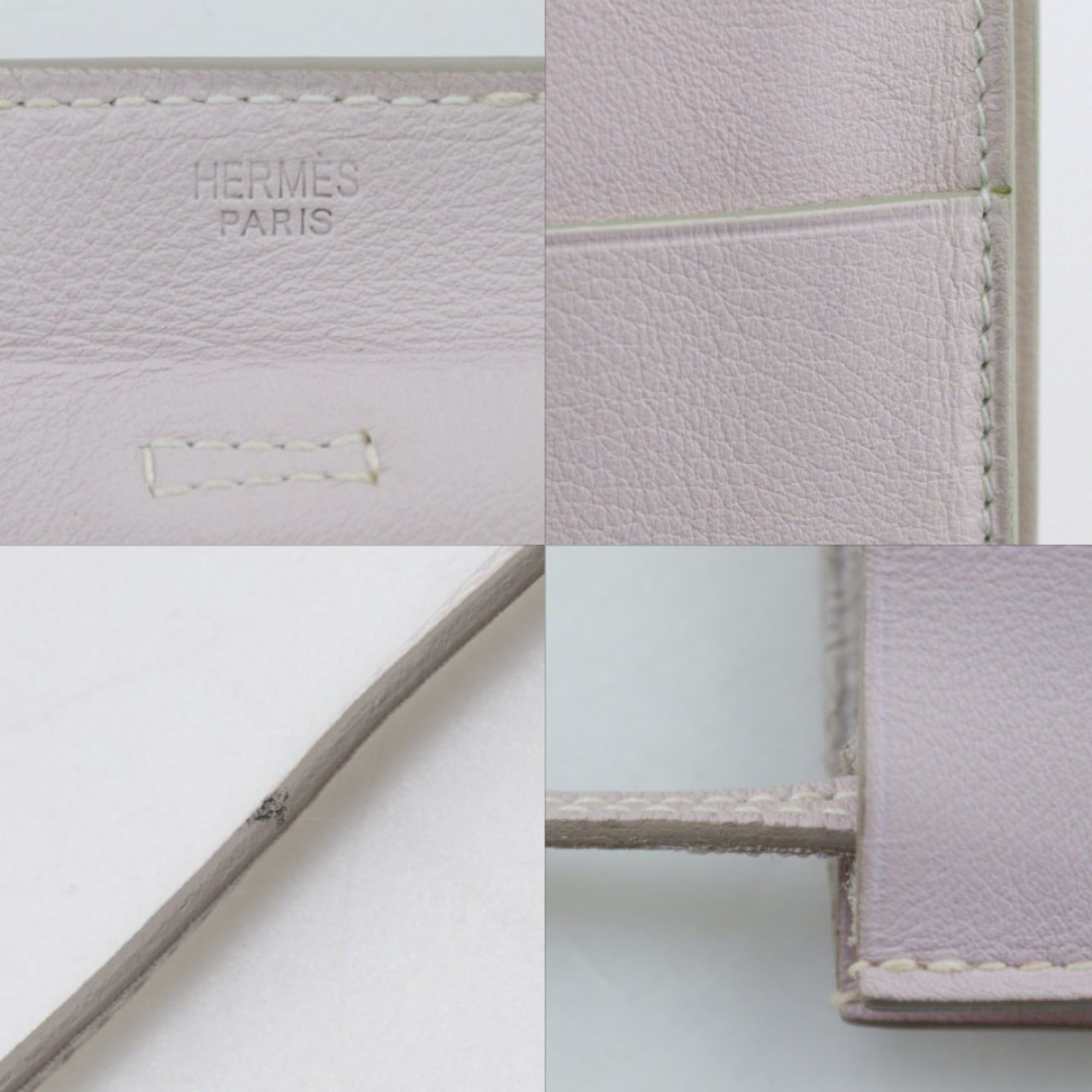 Hermes Hermes Onimetu Shoulder Bag, Calfskin, 2007 Model, Pink, □K Open, Women's Size ONE SIZE - 10 Thumbnail