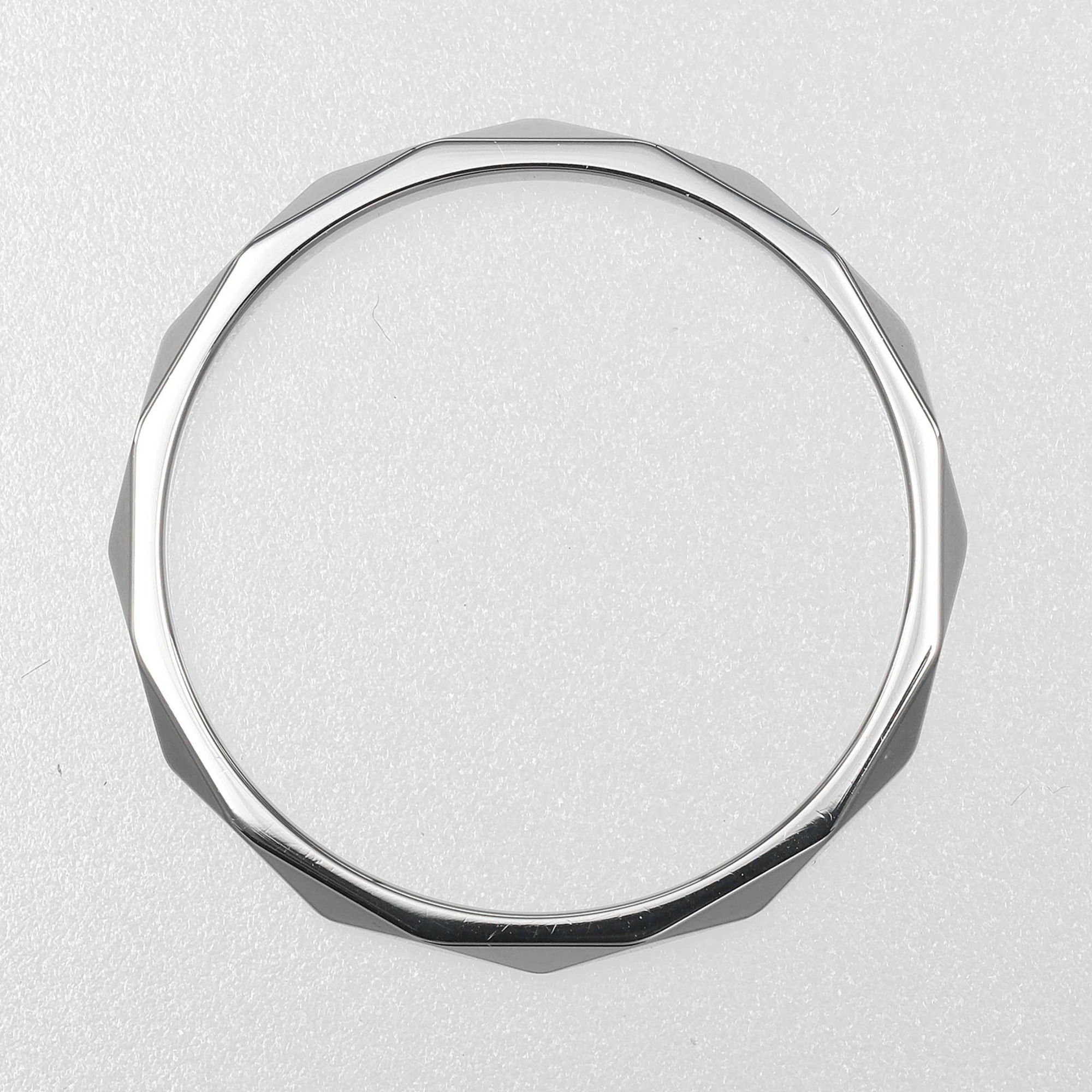 Other Boucheron Facet Small Ring, Size 16, Platinum 950, Approx. 2.81g Size ONE SIZE - 9 Thumbnail