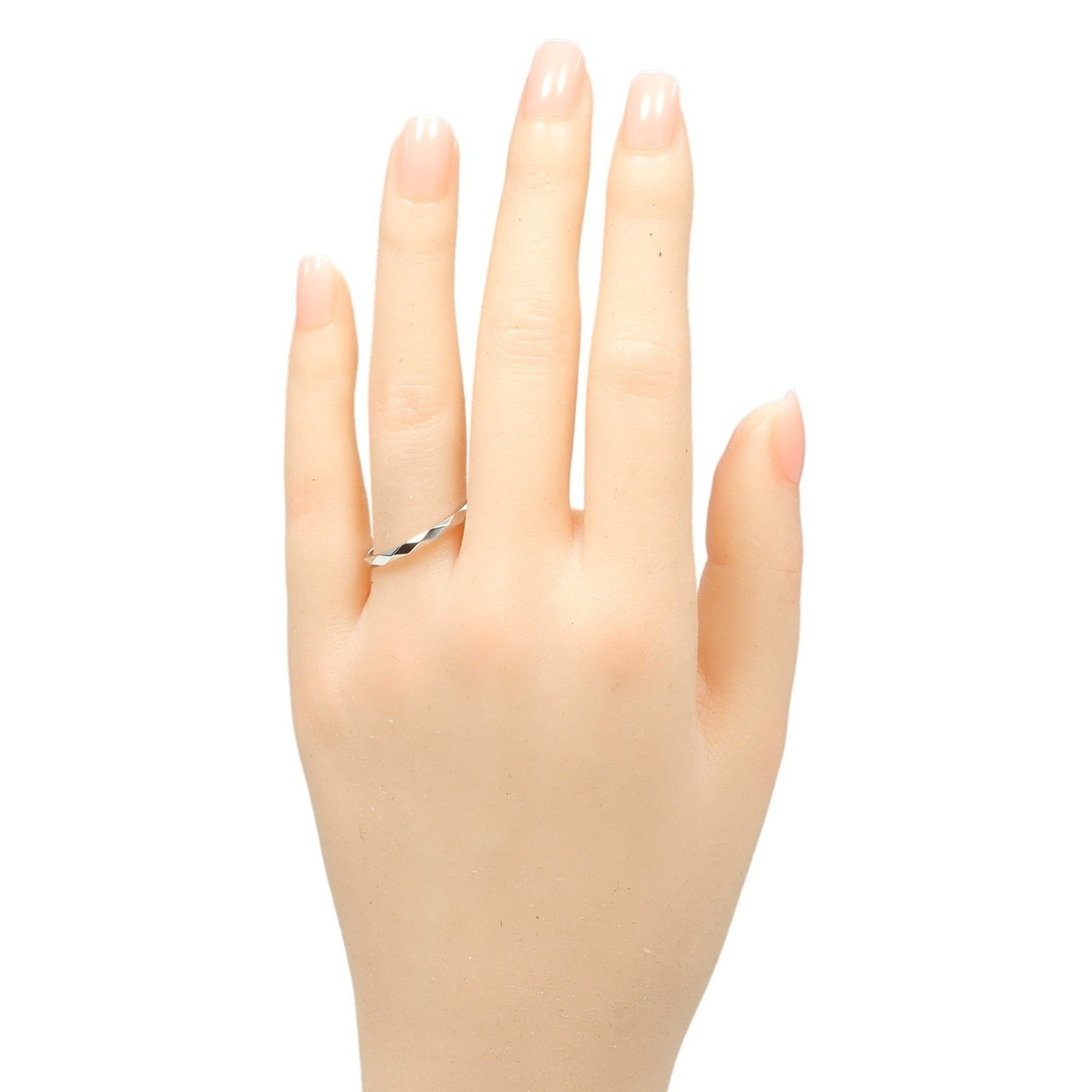Other Boucheron Facet Small Ring, Size 16, Platinum 950, Approx. 2.81g Size ONE SIZE - 2 Thumbnail