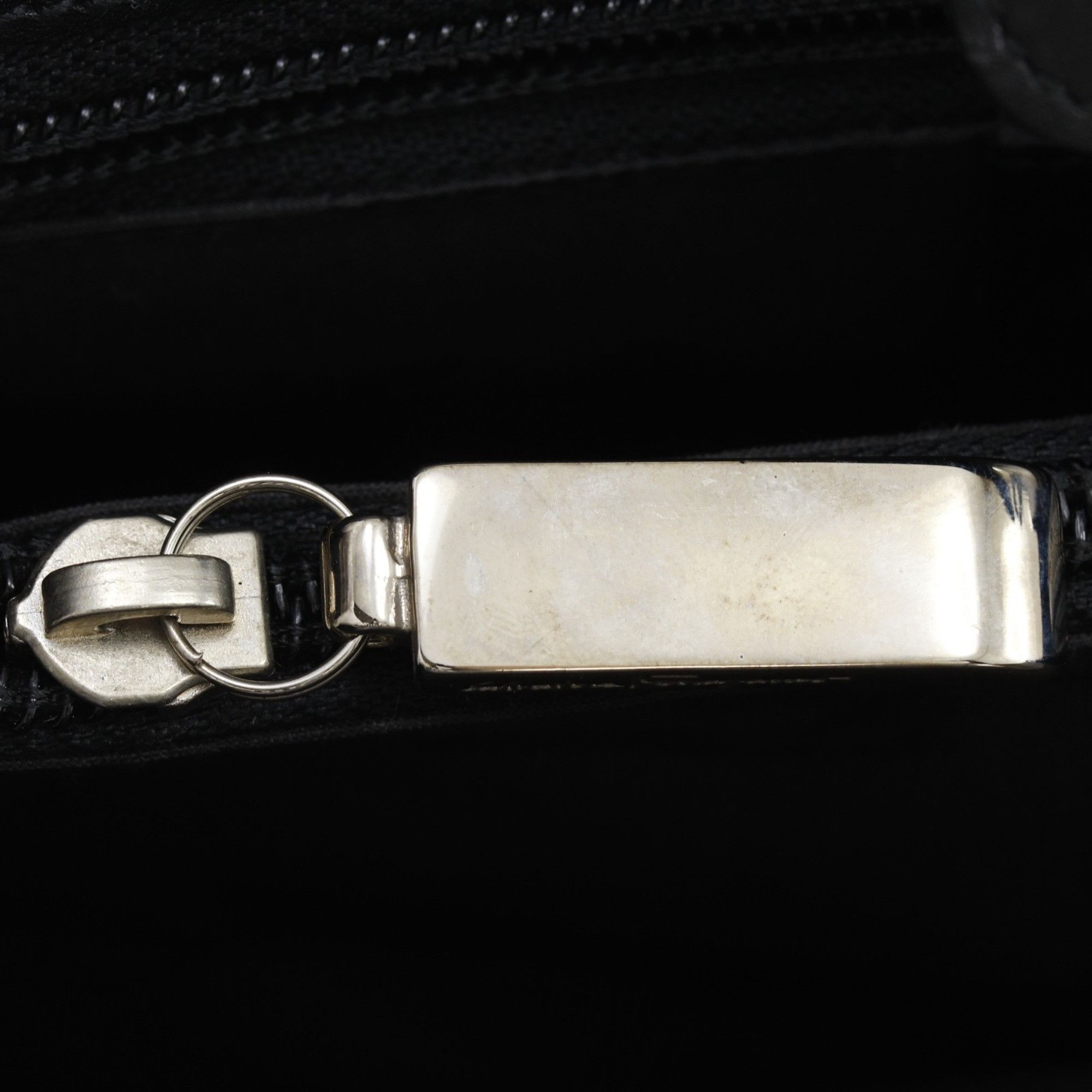 Salvatore Ferragamo Salvatore Ferragamo Gancini Tote Bag EF-21 9641 Leather Black A5 Women's Size ONE SIZE - 14 Thumbnail