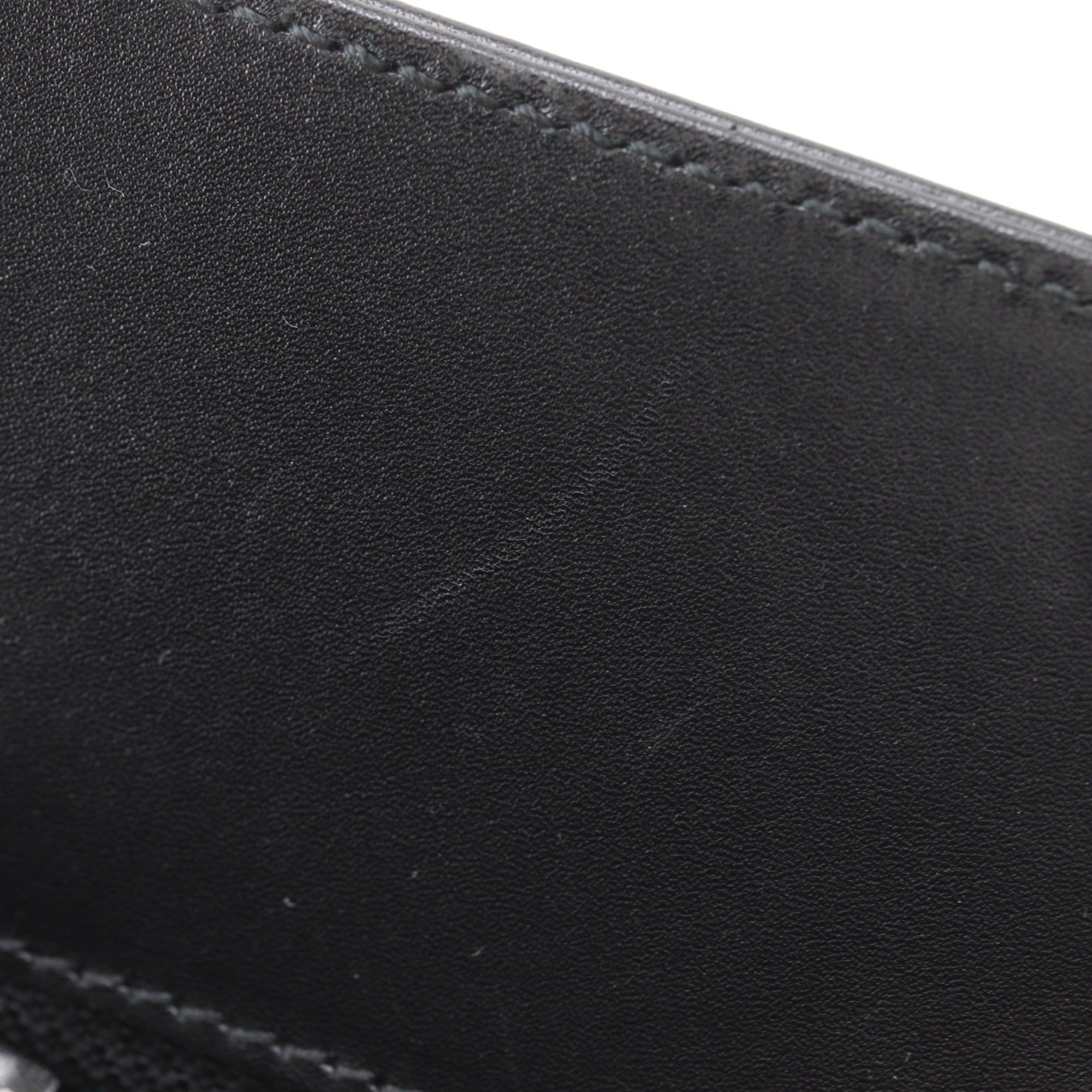 Salvatore Ferragamo Salvatore Ferragamo Gancini Tote Bag EF-21 9641 Leather Black A5 Women's Size ONE SIZE - 7 Thumbnail