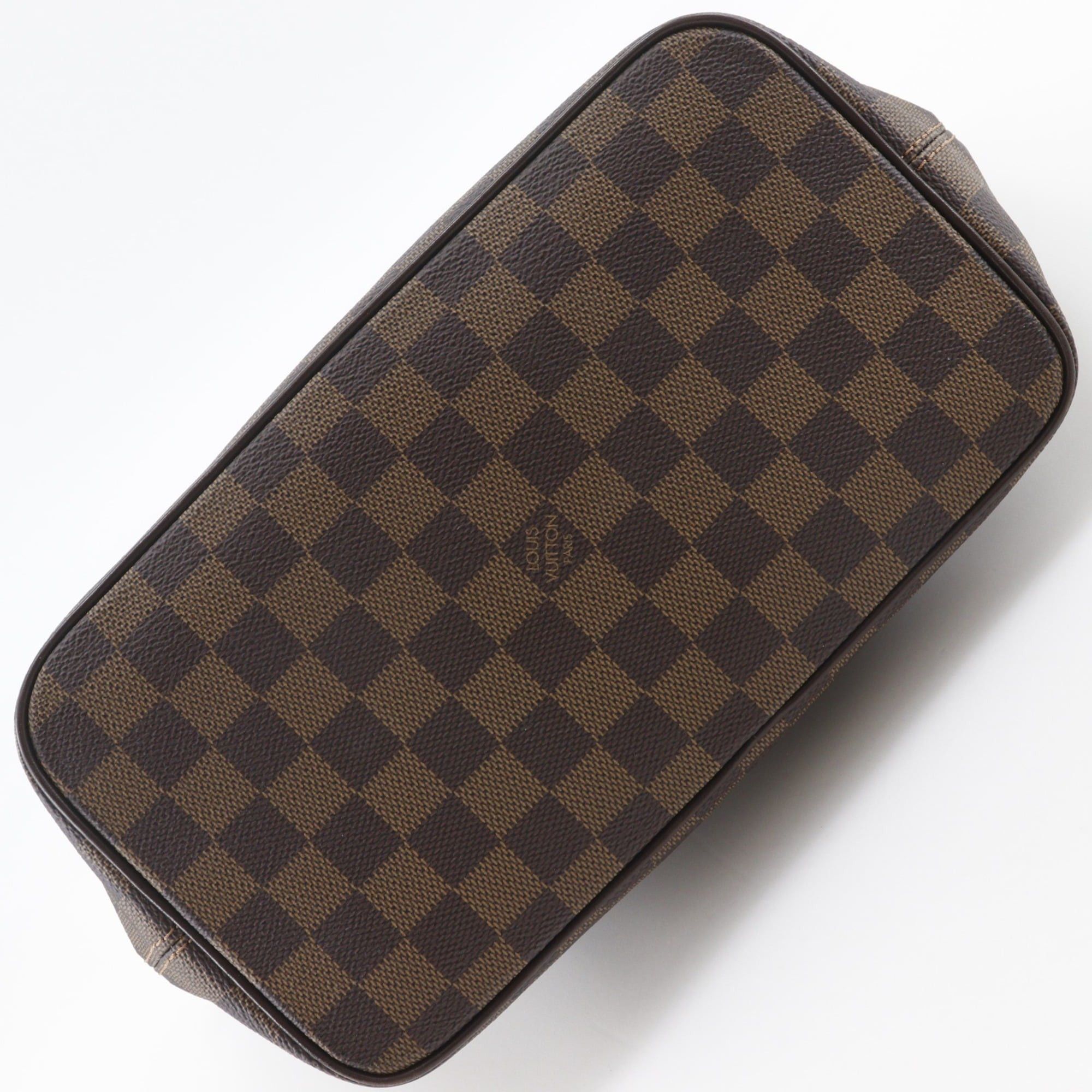 Louis Vuitton Louis Vuitton Saleya PM handbag, N51183, Damier canvas, 2008 model, brown, VI0028 A5, women's. Size ONE SIZE - 9 Thumbnail