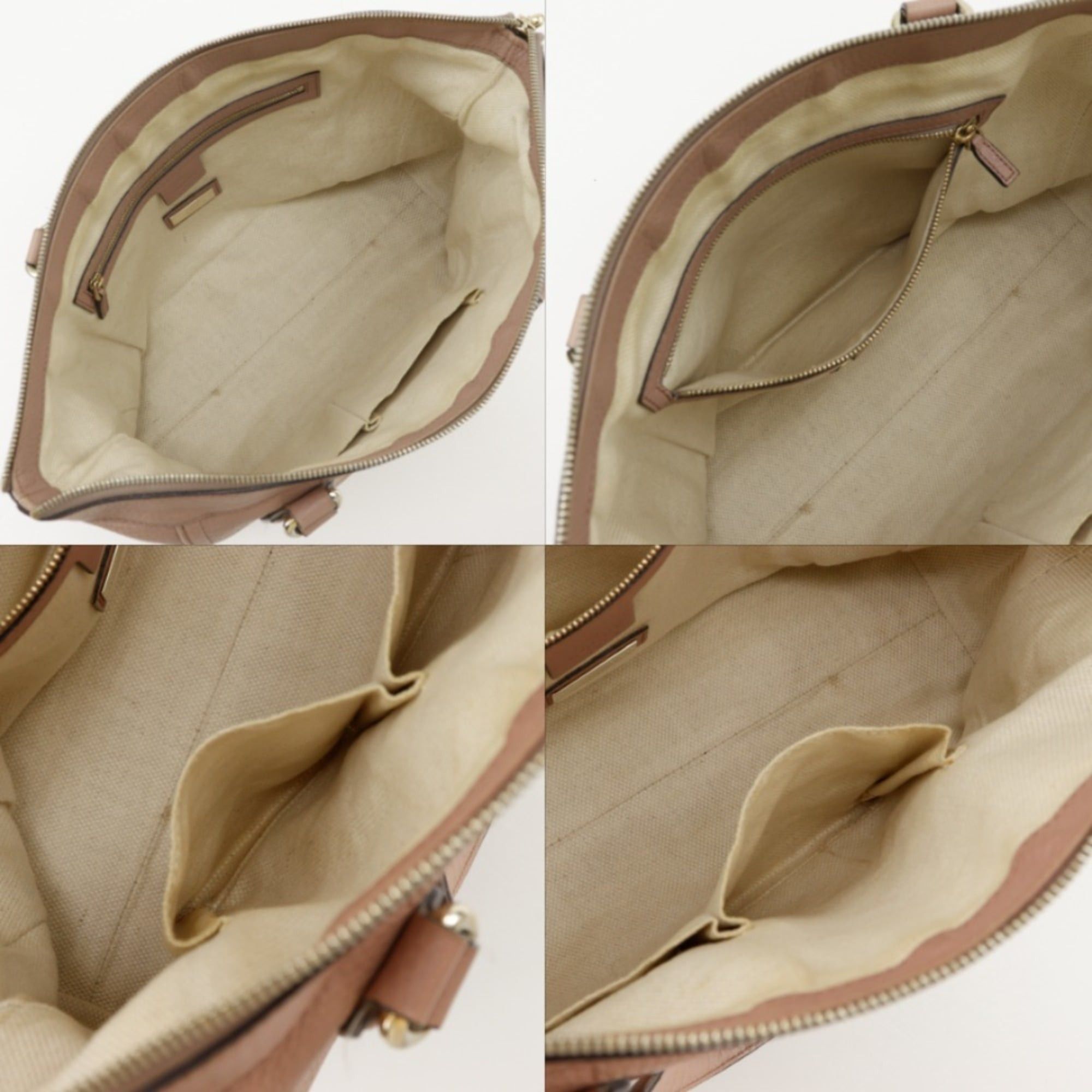 Gucci Gucci Soho Tote Bag, GG Pattern, Tassel, 282307, Calfskin, Pink, A4 Size, Women's. Size ONE SIZE - 6 Thumbnail
