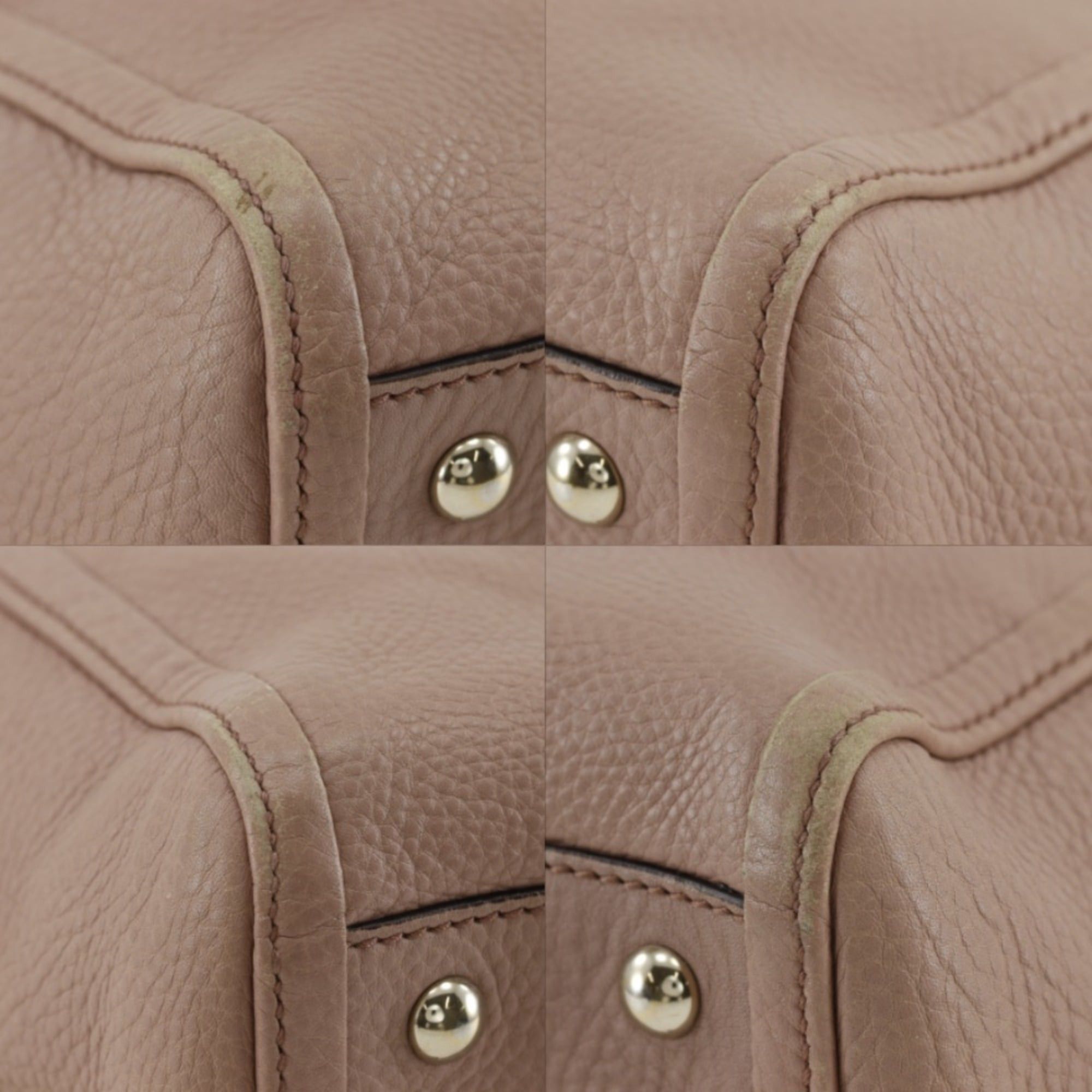Gucci Gucci Soho Tote Bag, GG Pattern, Tassel, 282307, Calfskin, Pink, A4 Size, Women's. Size ONE SIZE - 4 Thumbnail